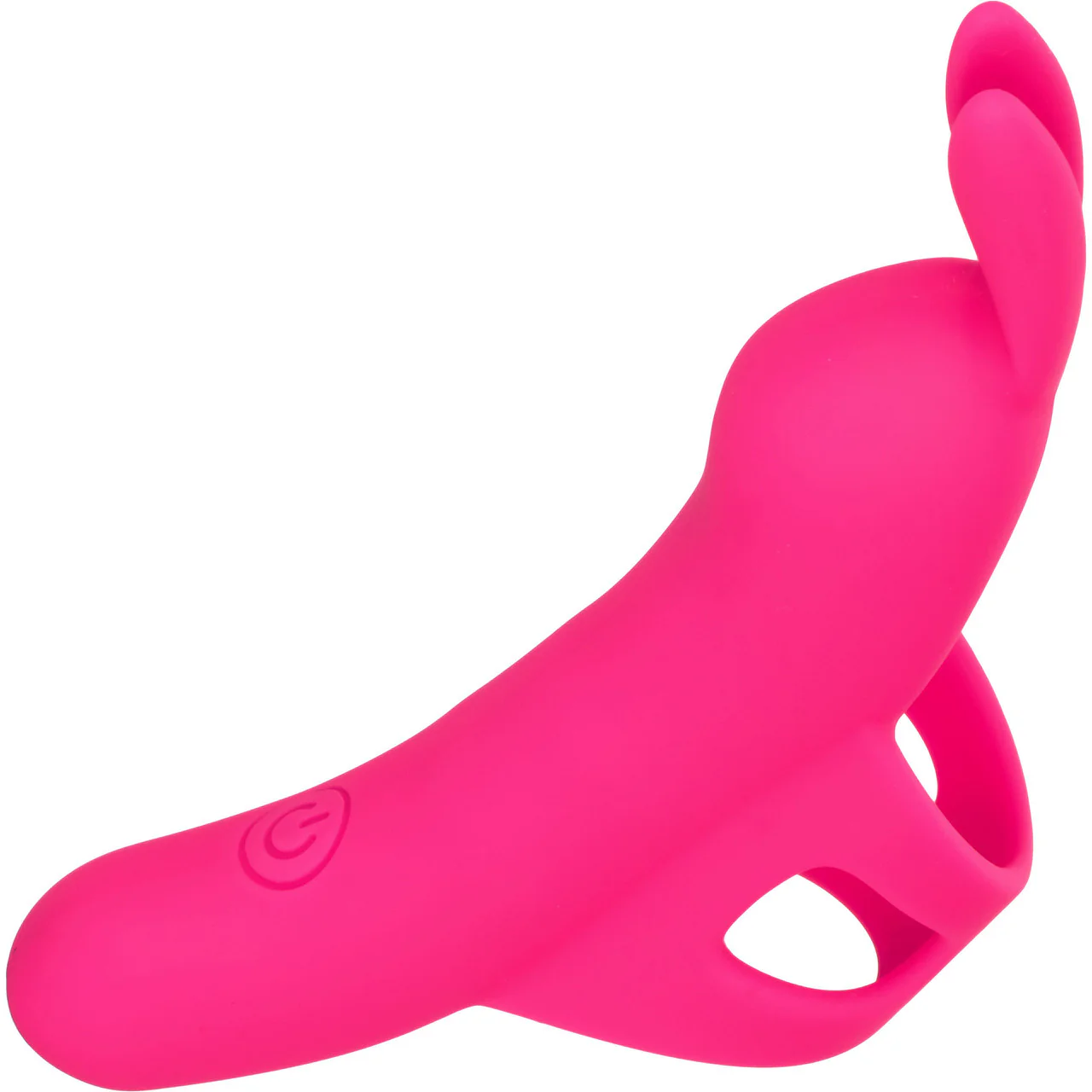 Neon Vibes - The Flirty Vibe Rechargeable Silicone Finger Vibrator By CalExotics - Pink - Image 5