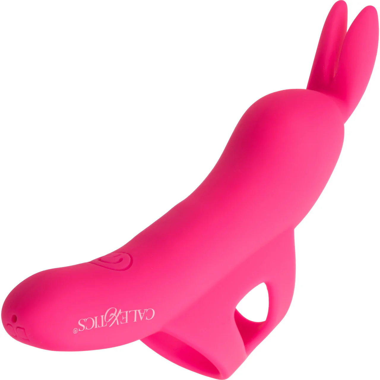 Neon Vibes - The Flirty Vibe Rechargeable Silicone Finger Vibrator By CalExotics - Pink - Image 7