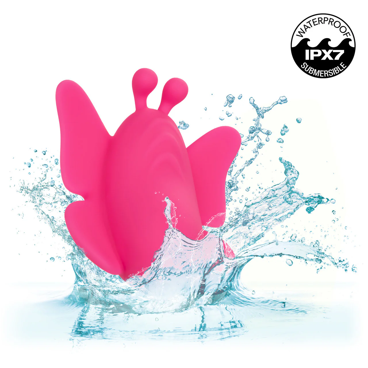 Neon Vibes The Flutter Vibe Rechargeable Waterproof Silicone Magnetic Panty Vibrator By CalExotics - Image 6