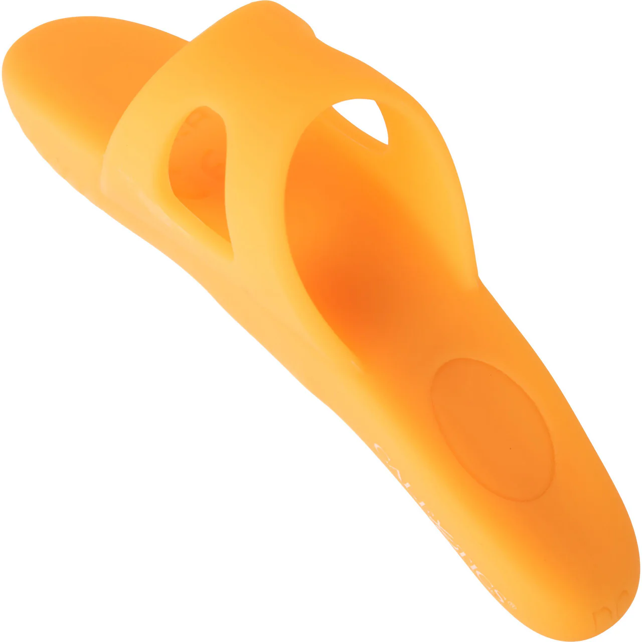 Neon Vibes - The Pleasure Vibe Rechargeable Silicone Finger Vibrator By CalExotics - Orange - Image 10