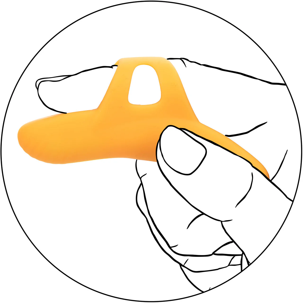 Neon Vibes - The Pleasure Vibe Rechargeable Silicone Finger Vibrator By CalExotics - Orange - Image 11