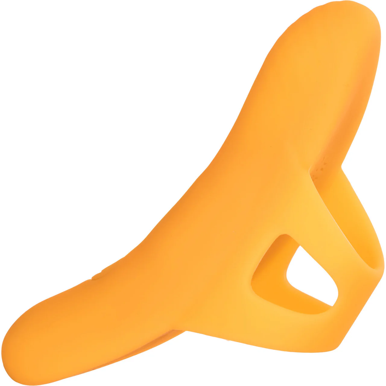 Neon Vibes - The Pleasure Vibe Rechargeable Silicone Finger Vibrator By CalExotics - Orange - Image 7