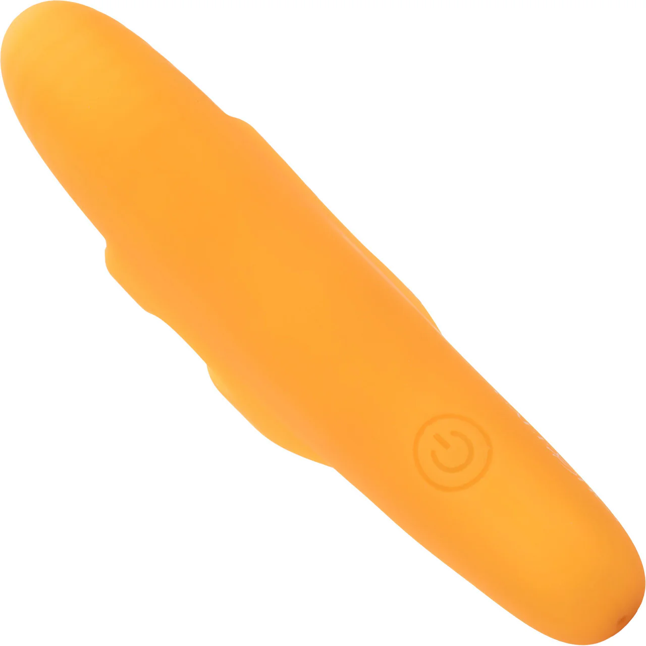 Neon Vibes - The Pleasure Vibe Rechargeable Silicone Finger Vibrator By CalExotics - Orange - Image 8