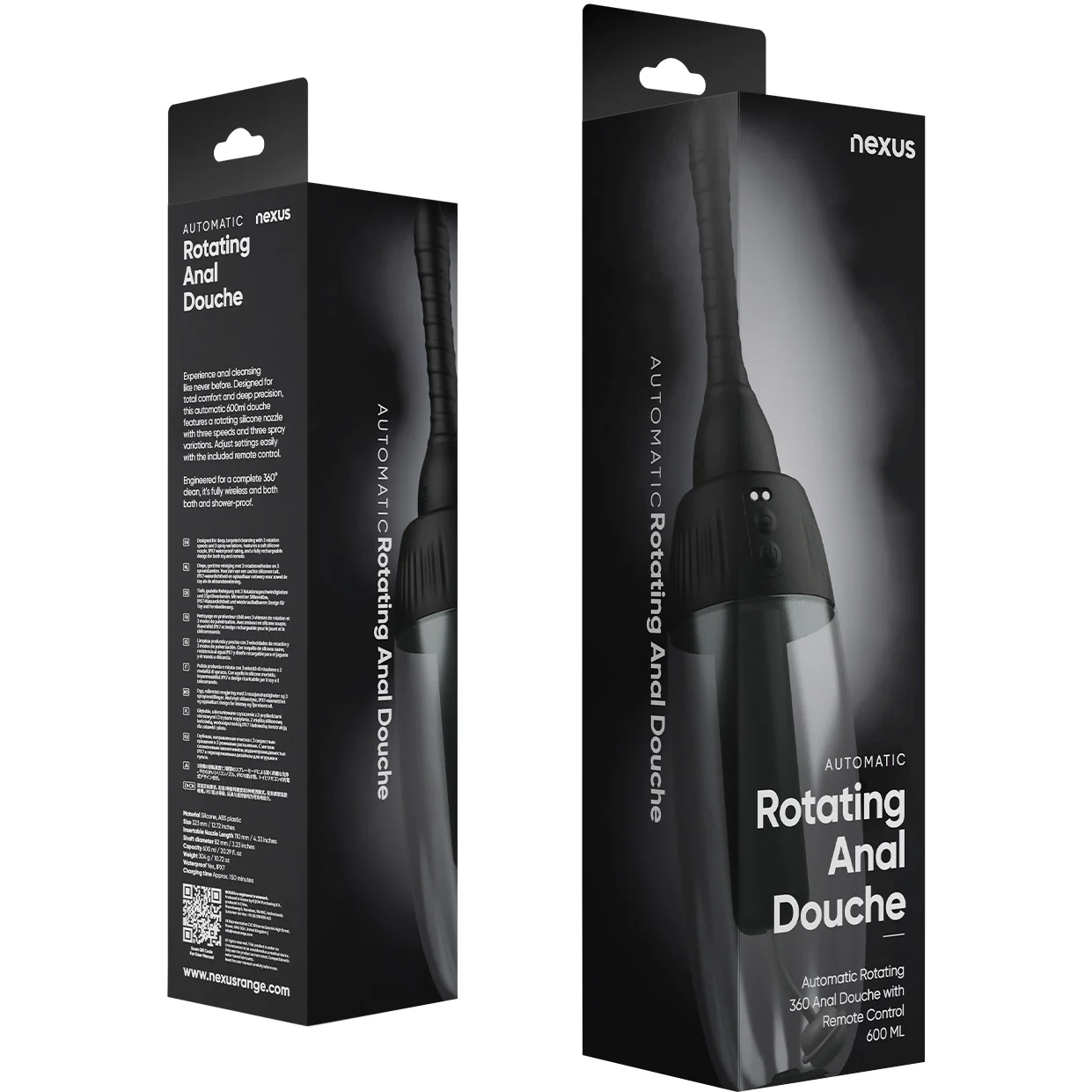 Nexus Automatic Rotating Rechargeable Anal Douche - Image 5