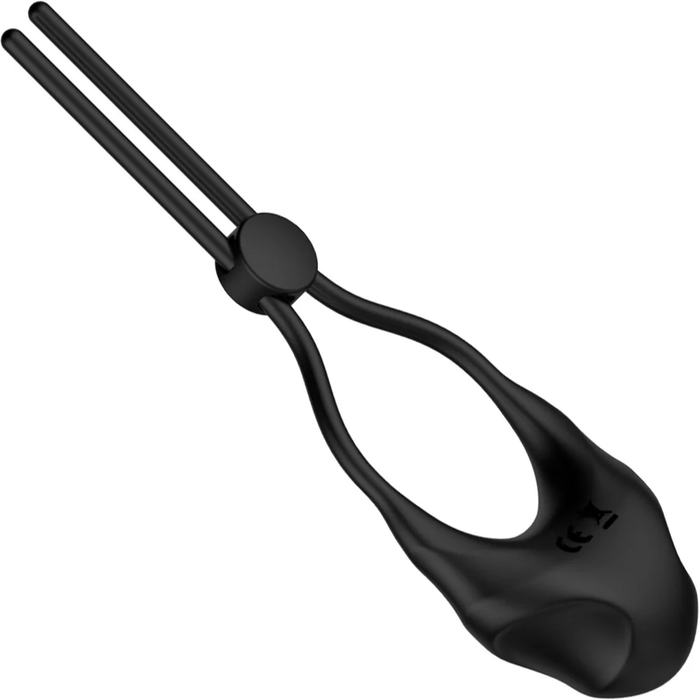 Nexus Forge Adjustable Rechargeable Vibrating Silicone Cock Ring - Image 2