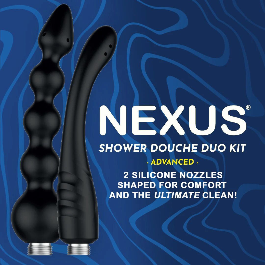 Nexus Shower Douche Duo Kit Anal Cleansing Tools - Advanced - Image 11