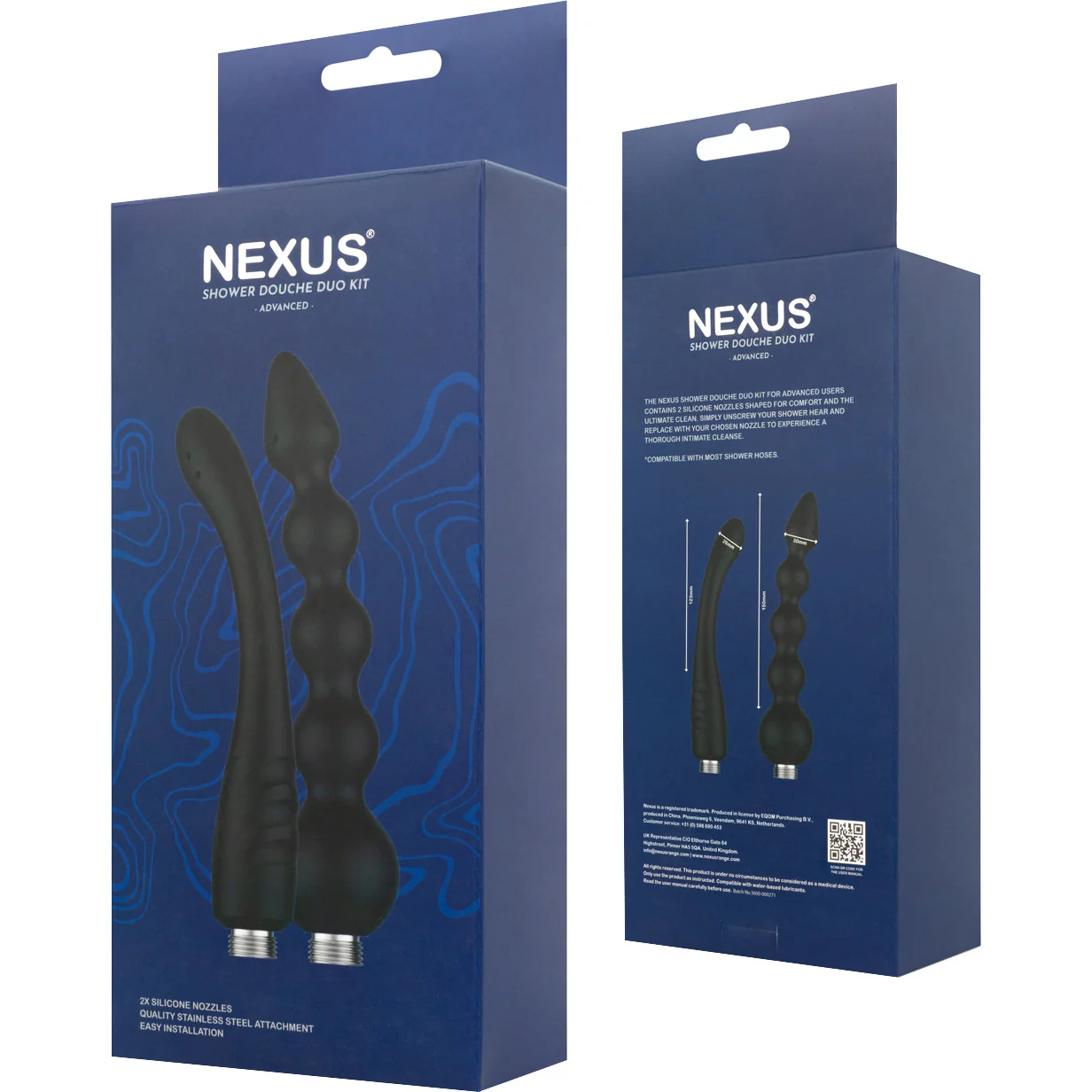 Nexus Shower Douche Duo Kit Anal Cleansing Tools - Advanced - Image 12