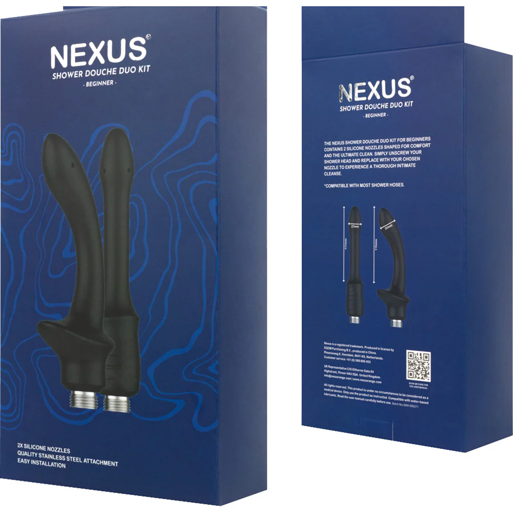 Nexus Shower Douche Duo Kit Anal Cleansing Tools - Beginner - Image 11