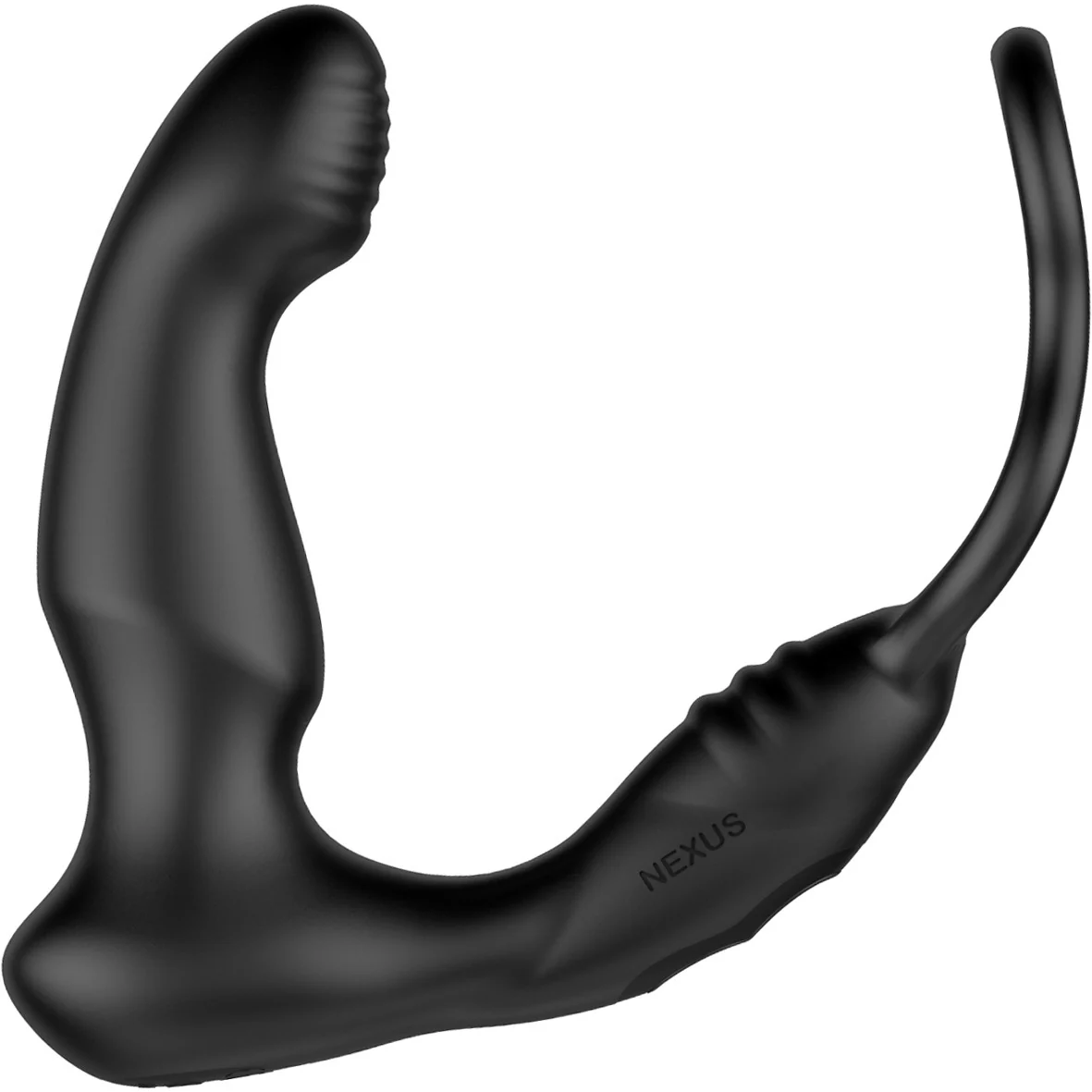 Nexus Simul8 Wave Edition Silicone Vibrating Rocking Dual Anal & Perineum Stimulator With Cock & Ball Rings - Image 4