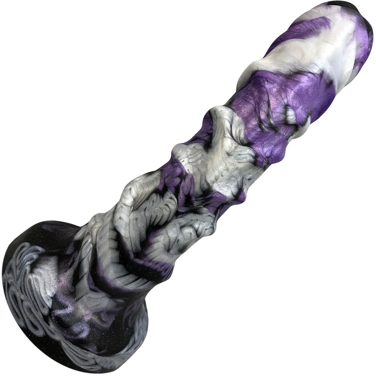 Night King 9" Silicone Fantasy Dildo By Uberrime - Image 3