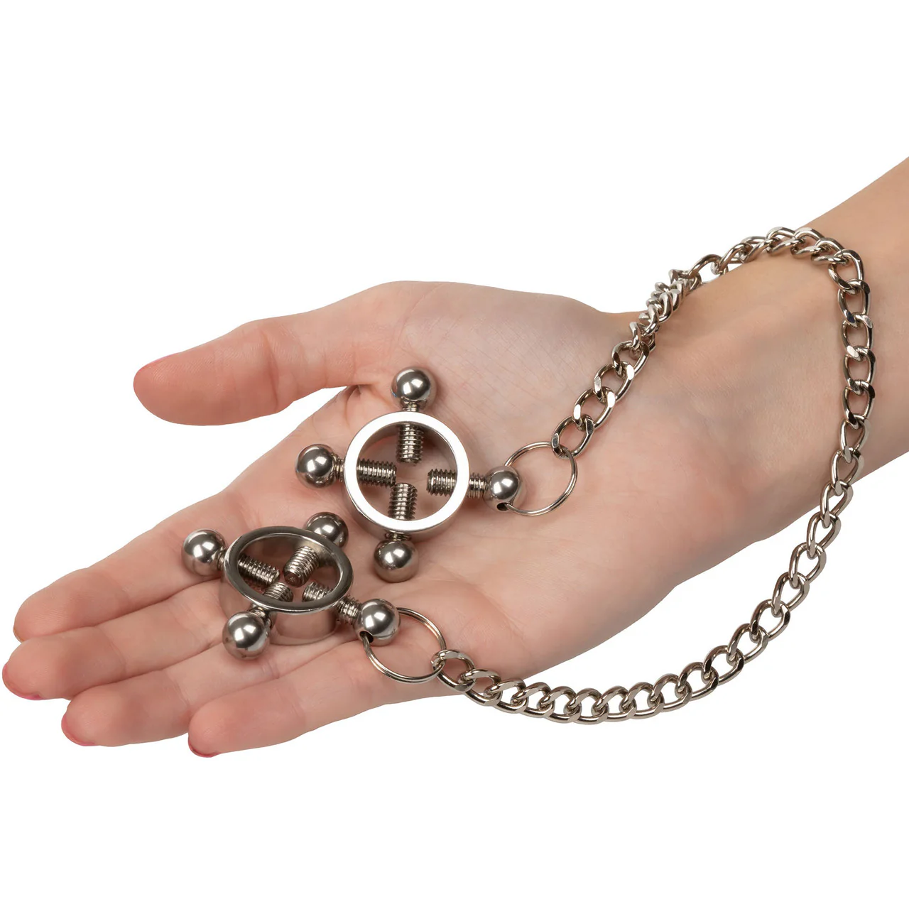 Nipple Grips 4-Point Nipple Press with Chain By CalExotics - Image 2