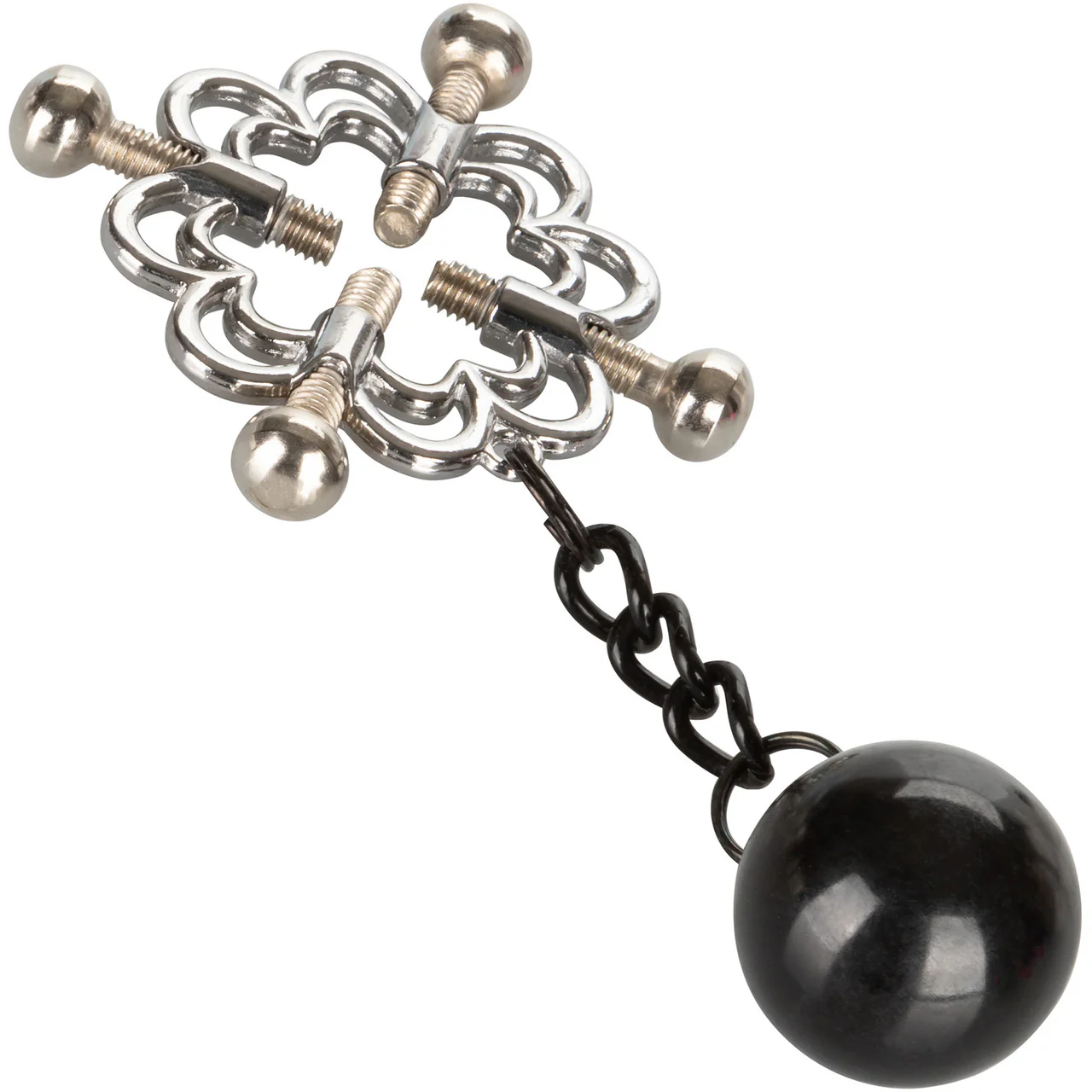 Nipple Grips 4-Point Weighted Nipple Press By CalExotics - Image 3
