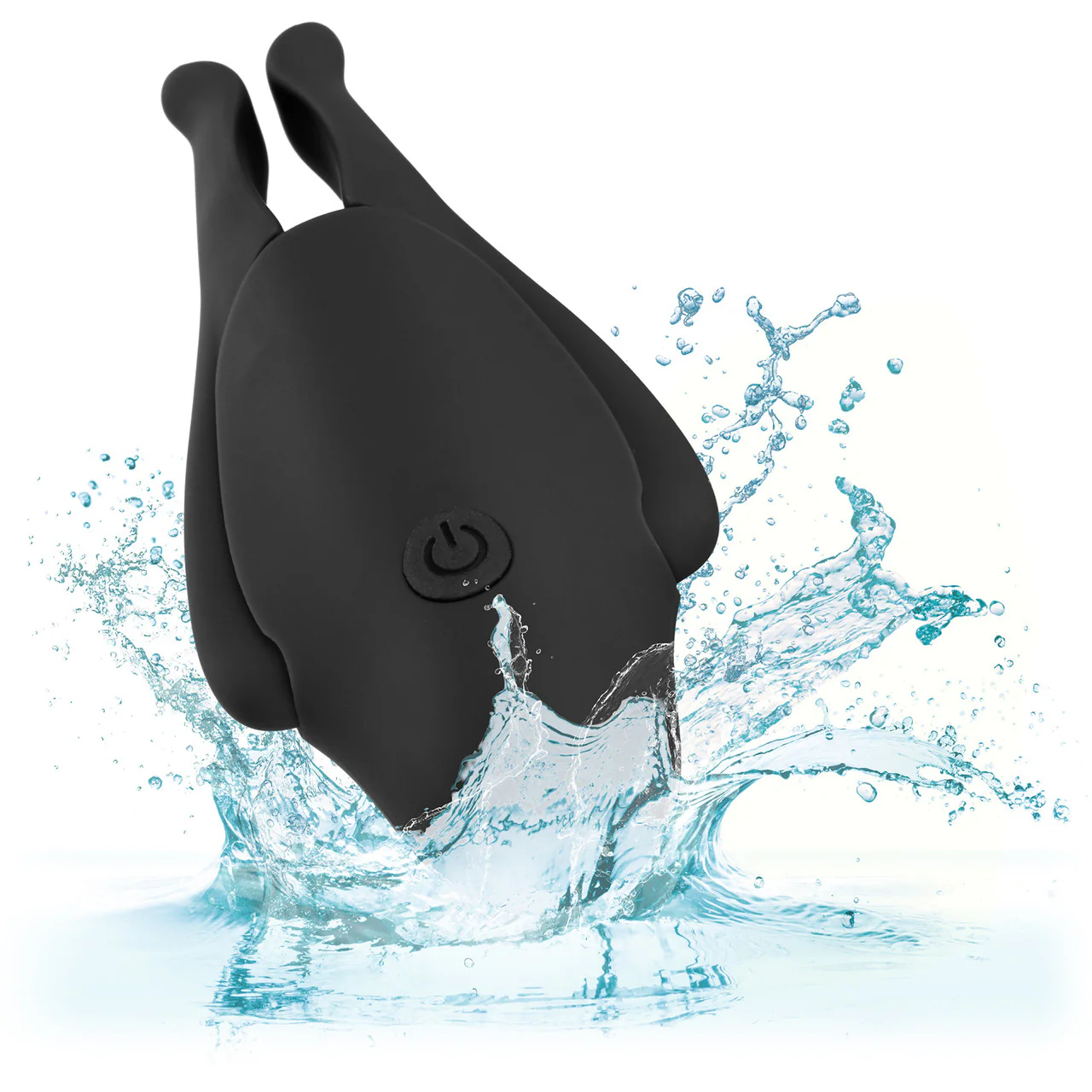 Nipple Play Nipplettes Rechargeable Vibrating Nipple Clamps By CalExotics - Black - Image 6
