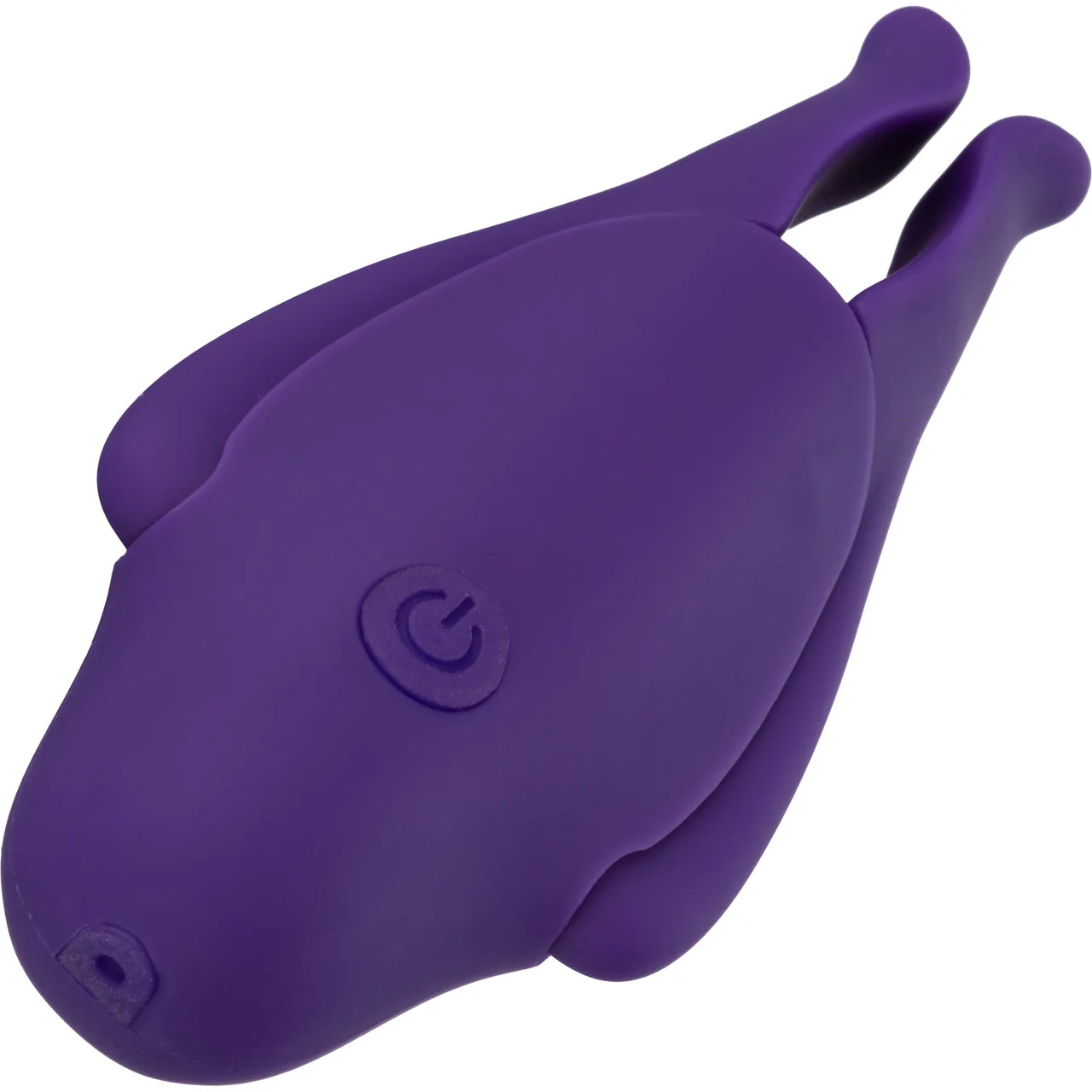 Nipple Play Nipplettes Rechargeable Vibrating Nipple Clamps By CalExotics - Purple - Image 3