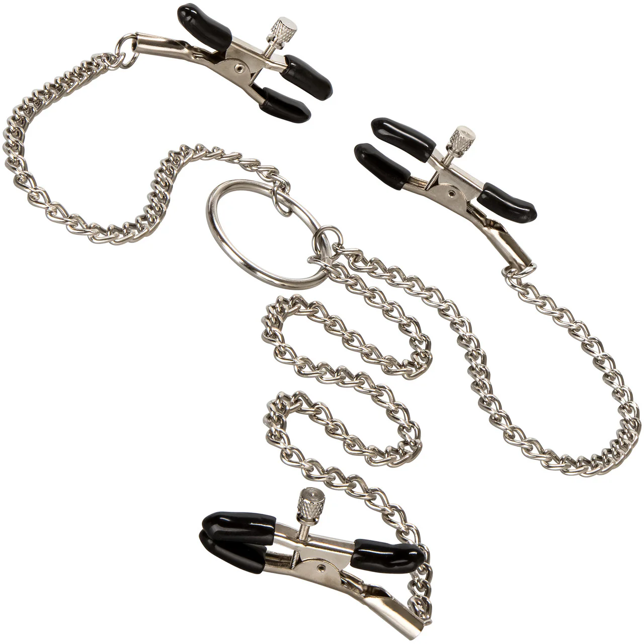Nipple Play Triple Intimate Nipple & Clitoral Clamps By CalExotics - Image 2