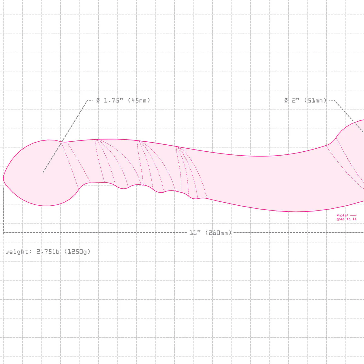 Njoy 11 Double Ended Stainless Steel Dildo - Image 5