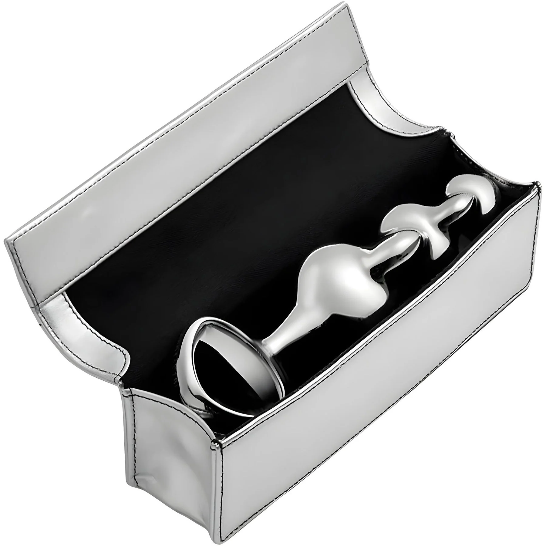 Njoy Disco Stainless Steel Contoured Butt Plug - Image 3