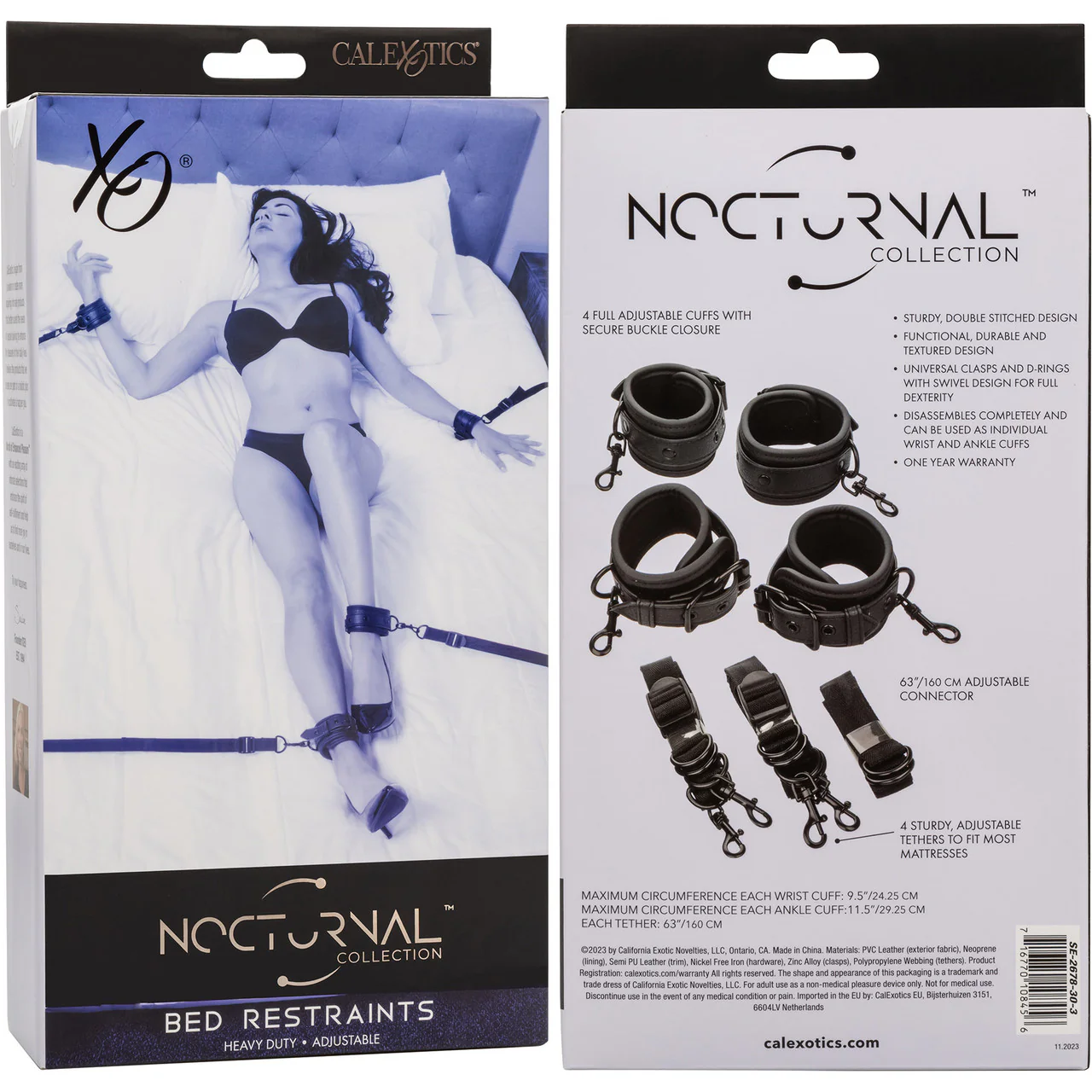 Nocturnal® Collection Bed Restraints By CalExotics - Image 7