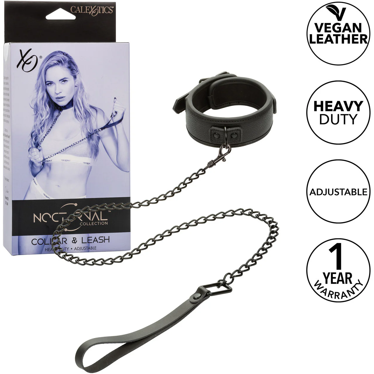 Nocturnal® Collection Collar & Leash By CalExotics - Image 6