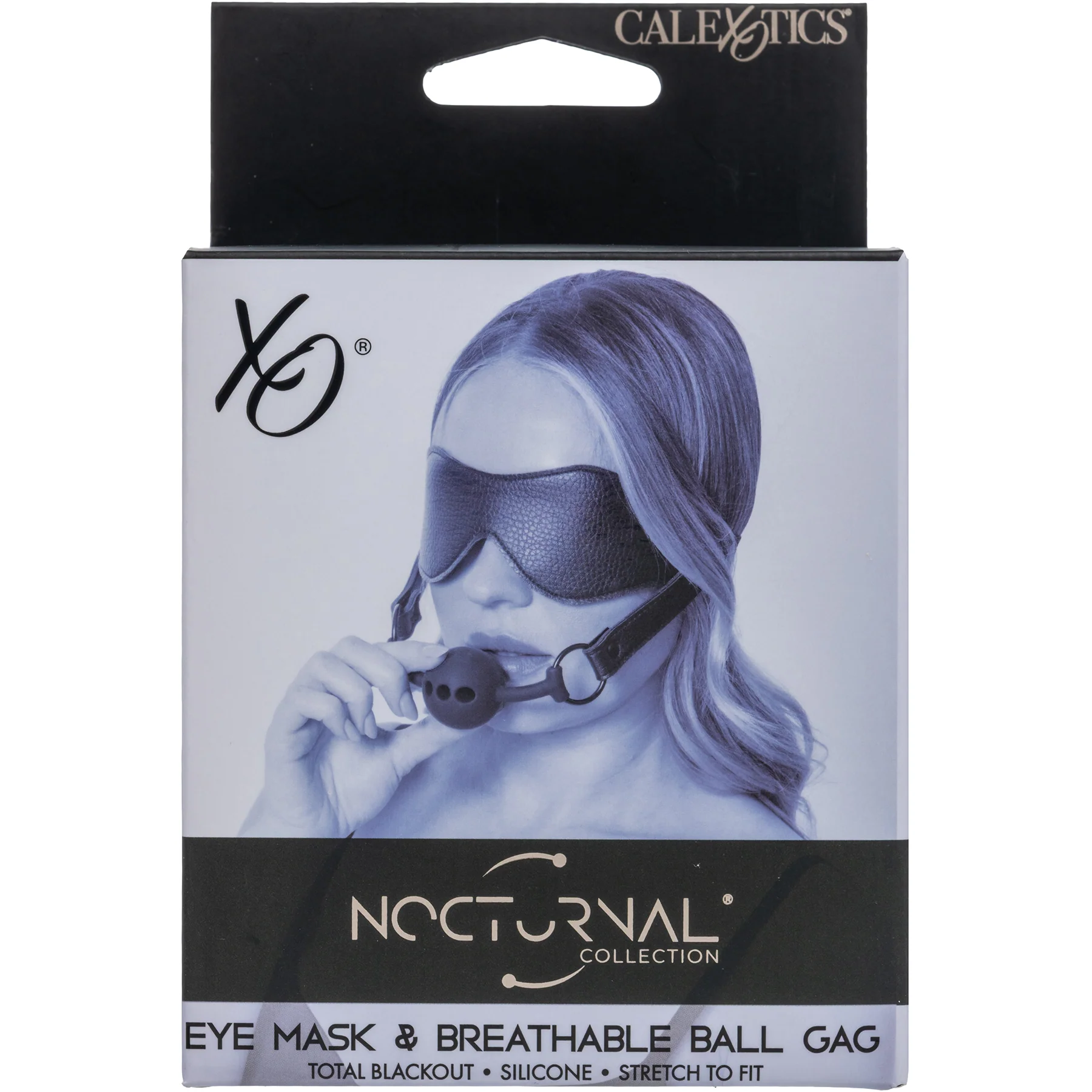 Nocturnal® Collection Eye Mask & Breathable Ball Gag By CalExotics - Image 4