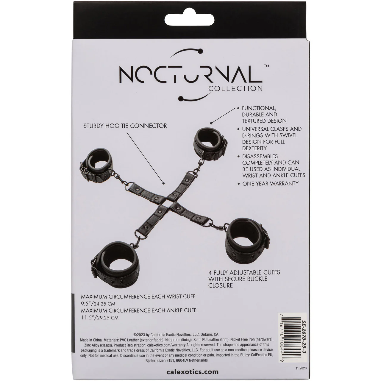 Nocturnal® Collection Hog Tie By CalExotics - Image 8