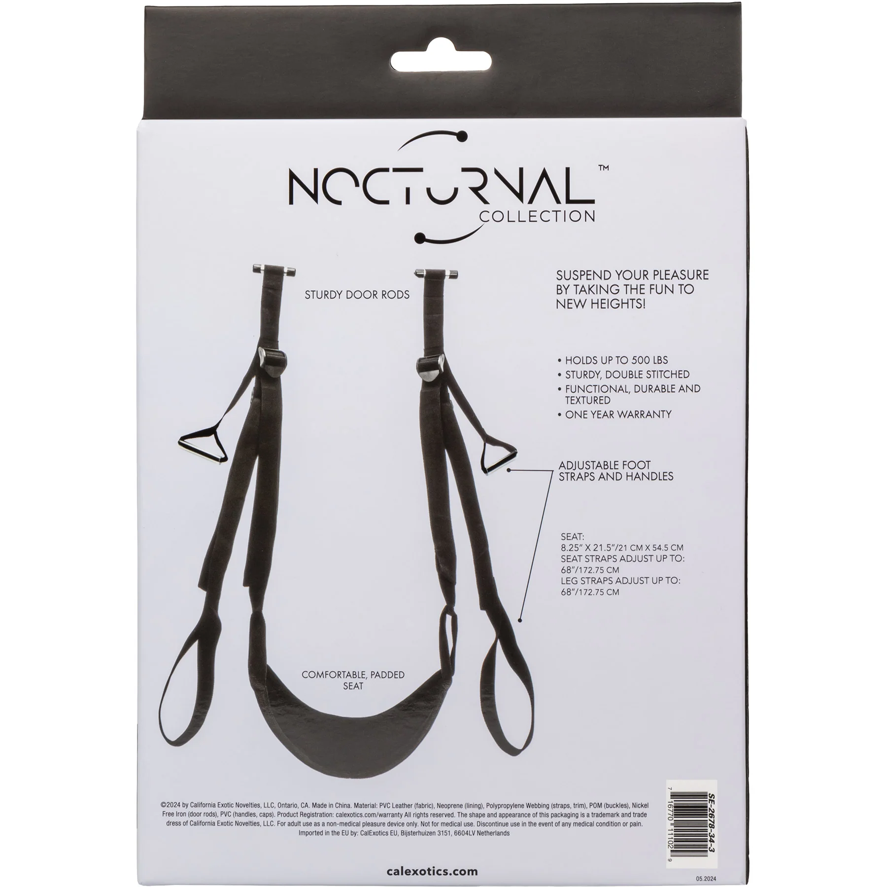 Nocturnal® Collection Sex Swing By CalExotics - Image 6
