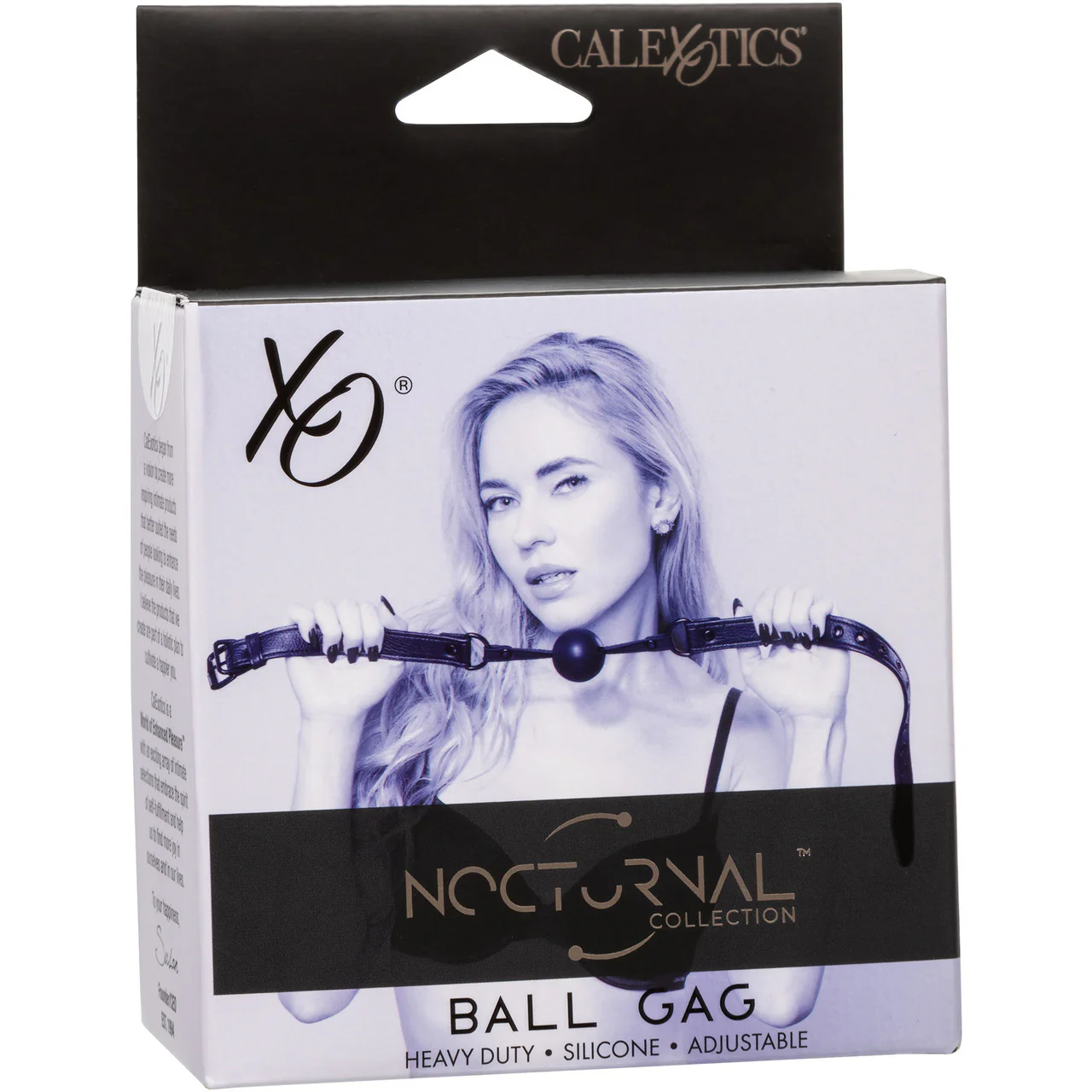 Nocturnal® Collection Silicone Ball Gag By CalExotics - Image 7