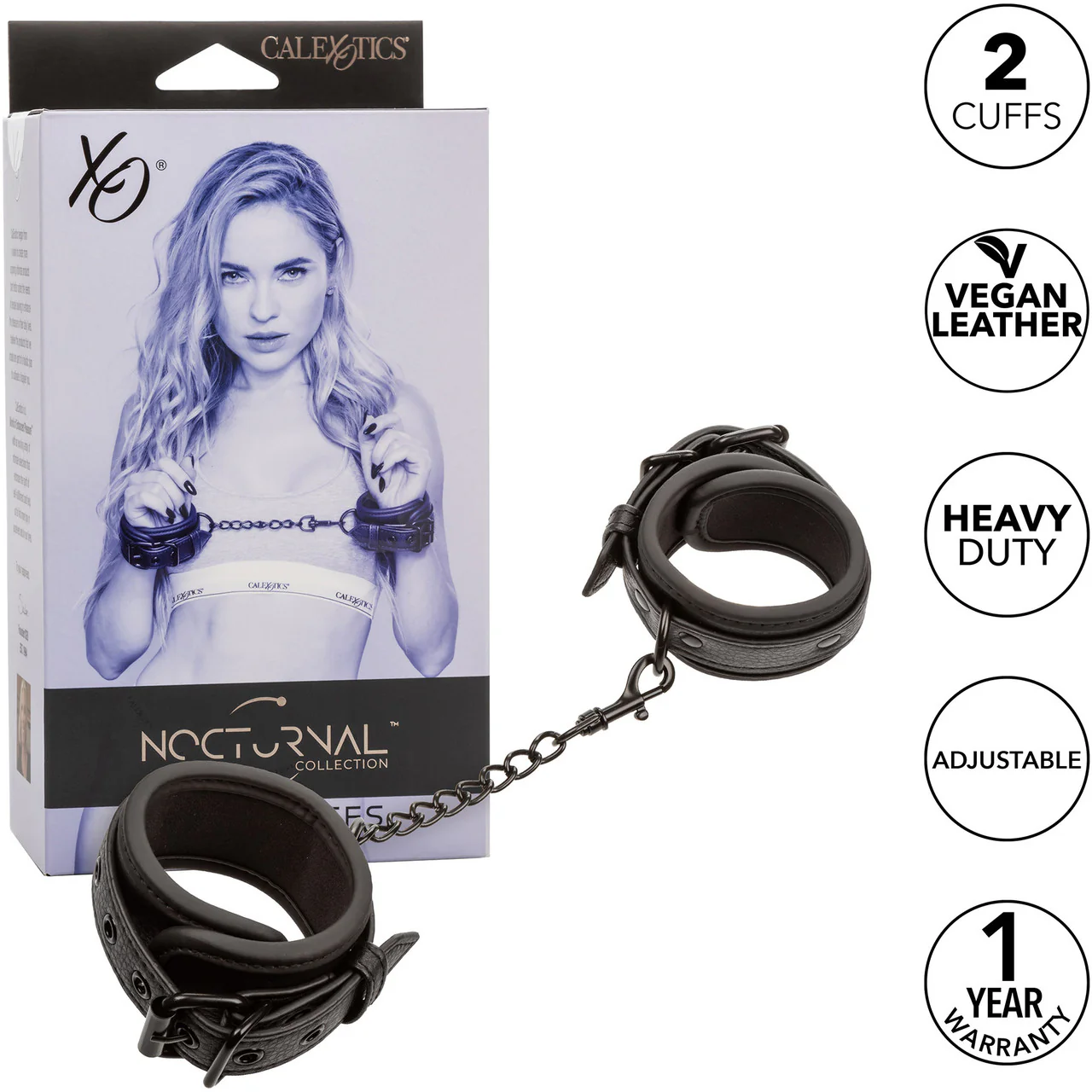 Nocturnal® Collection Wrist Cuffs By CalExotics - Image 6