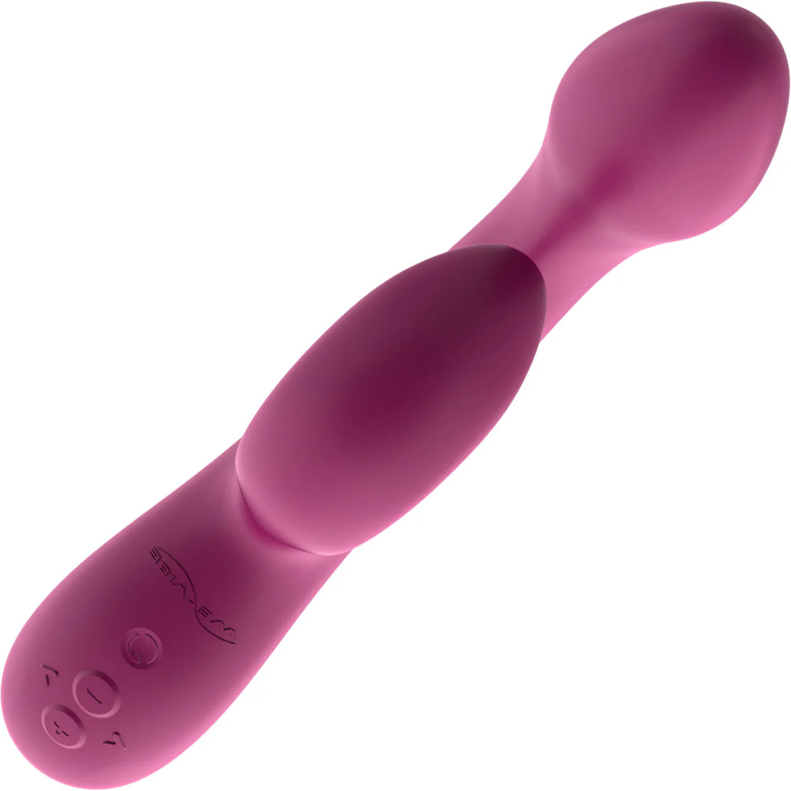 Nova 2 By We-Vibe Silicone Rechargeable Dual-Stimulation Vibrator - Magenta - Image 4
