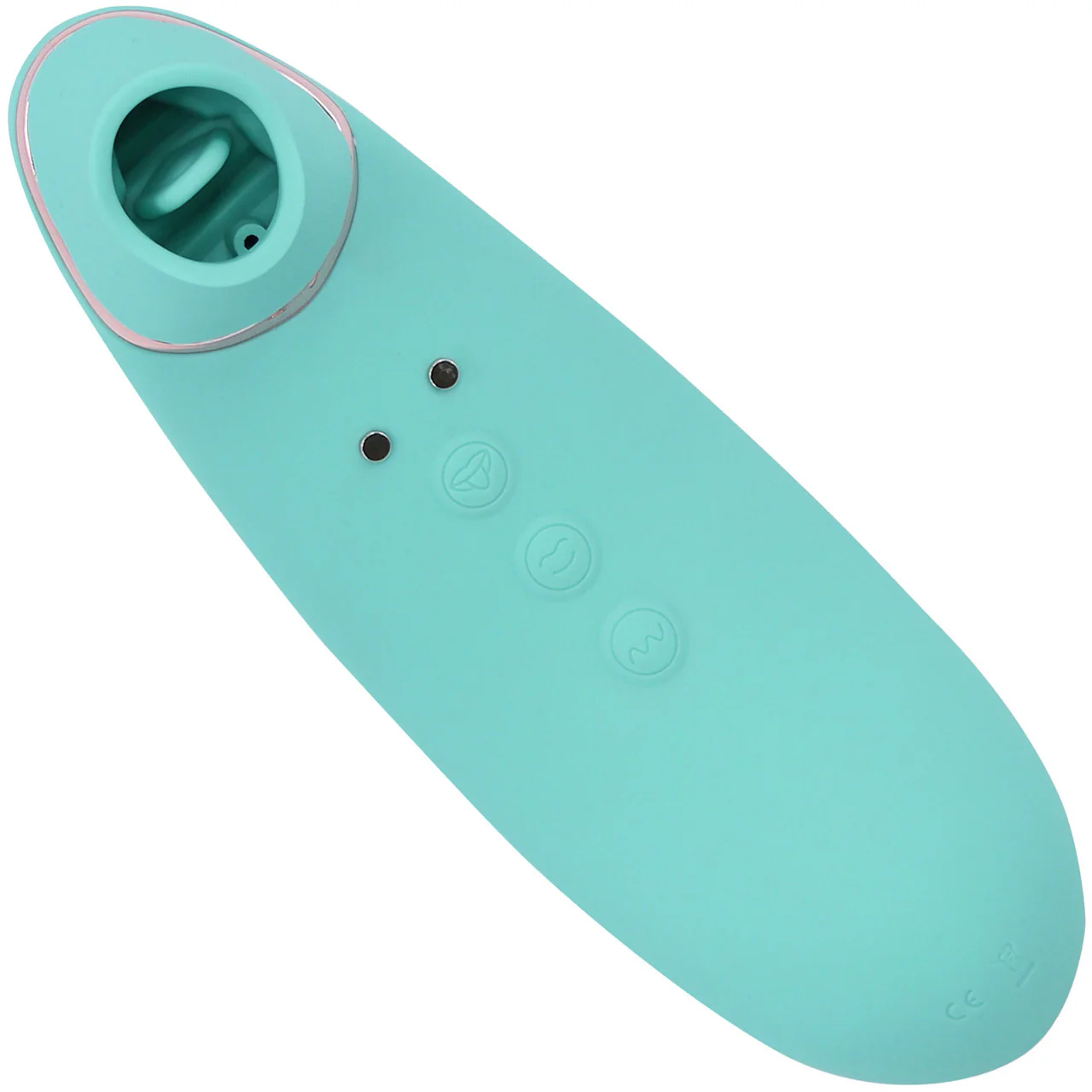 NU Sensuelle Trinitii 26-Function Flickering Tongue Vibrator With Suction - Electric Blue - Image 3