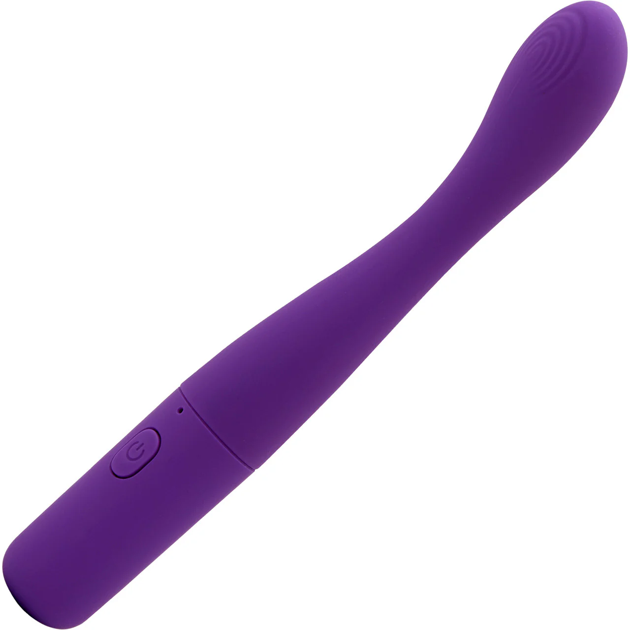 Nubii Chloe Rechargeable Silicone Flexible Warming G-Spot Vibrator By Nu Sensuelle - Purple - Image 3