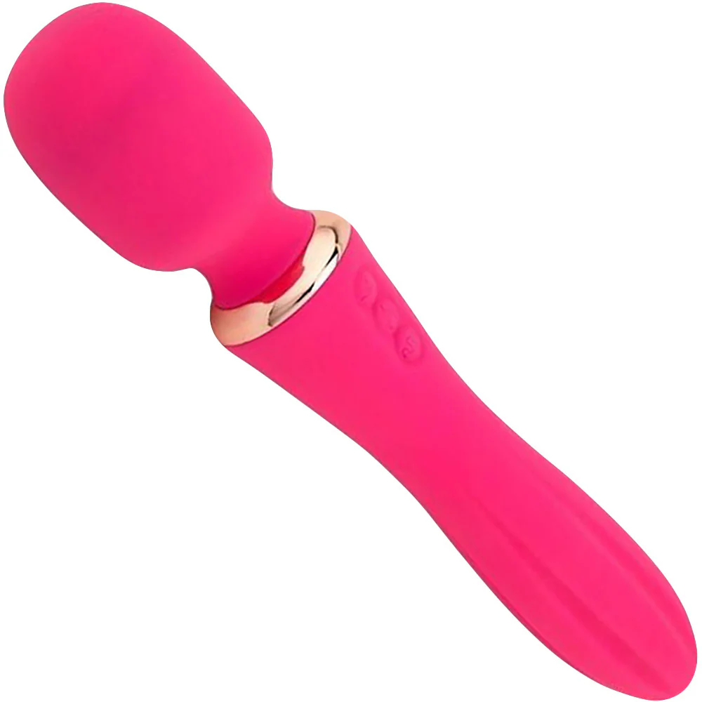 Nubii Mika Silicone Rechargeable Waterproof Mini Wand Massager By Nu Sensuelle - Pink - Image 2
