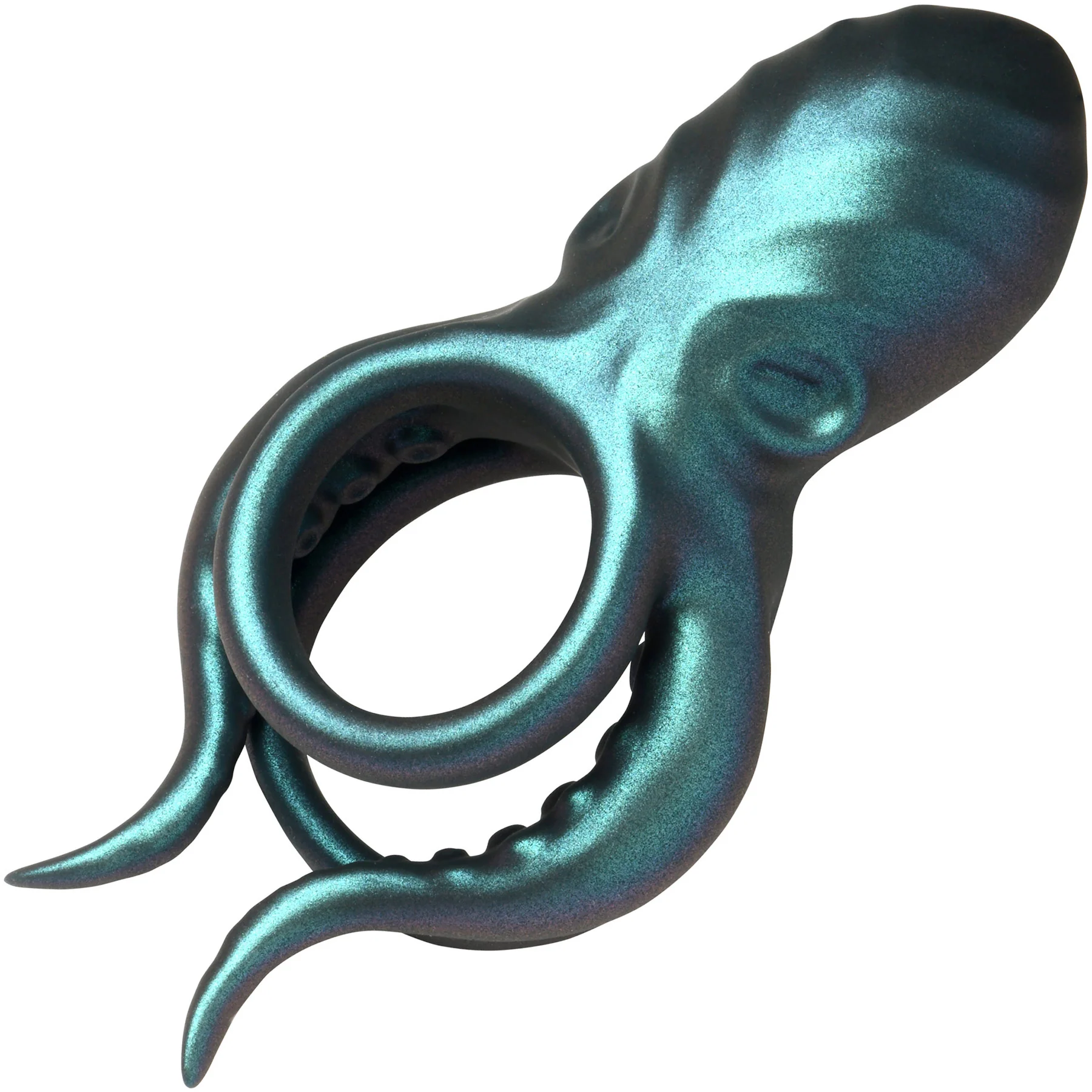 Octo Grip Vibrating Silicone Cock Ring With Remote By Creature Cocks - Image 6