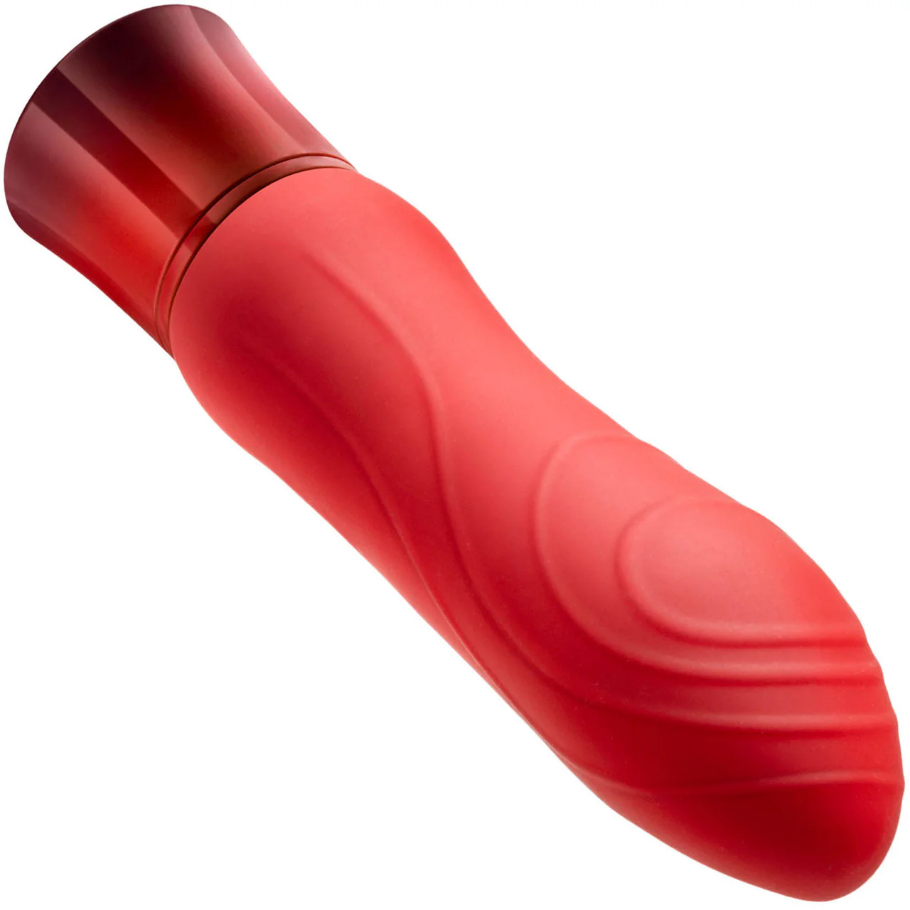 Oh My Gem Desire Rechargeable Waterproof Silicone Warming Vibrator By Blush - Ruby - Image 4