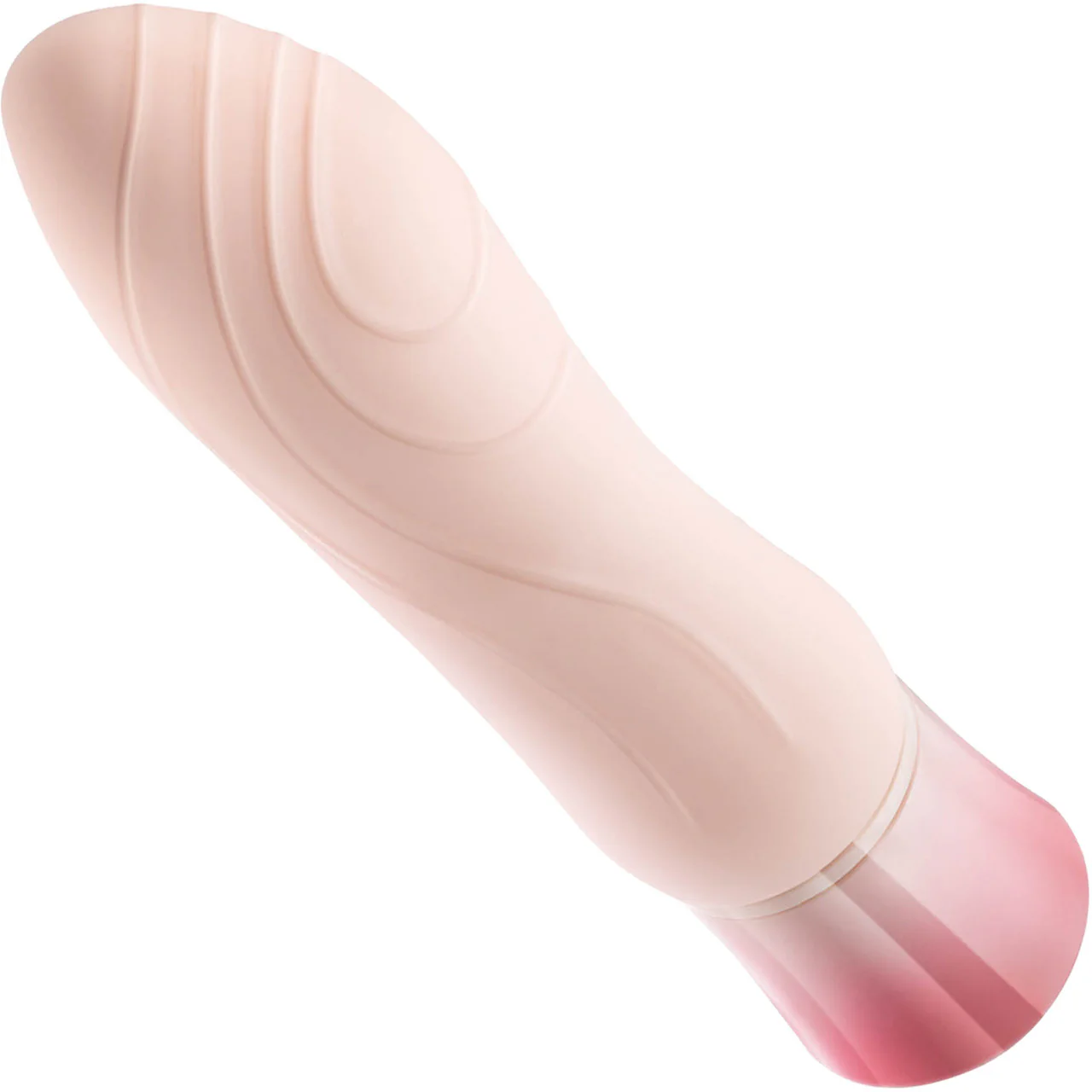 Oh My Gem Elegant Rechargeable Waterproof Silicone Warming Vibrator By Blush - Morganite Pink - Image 4