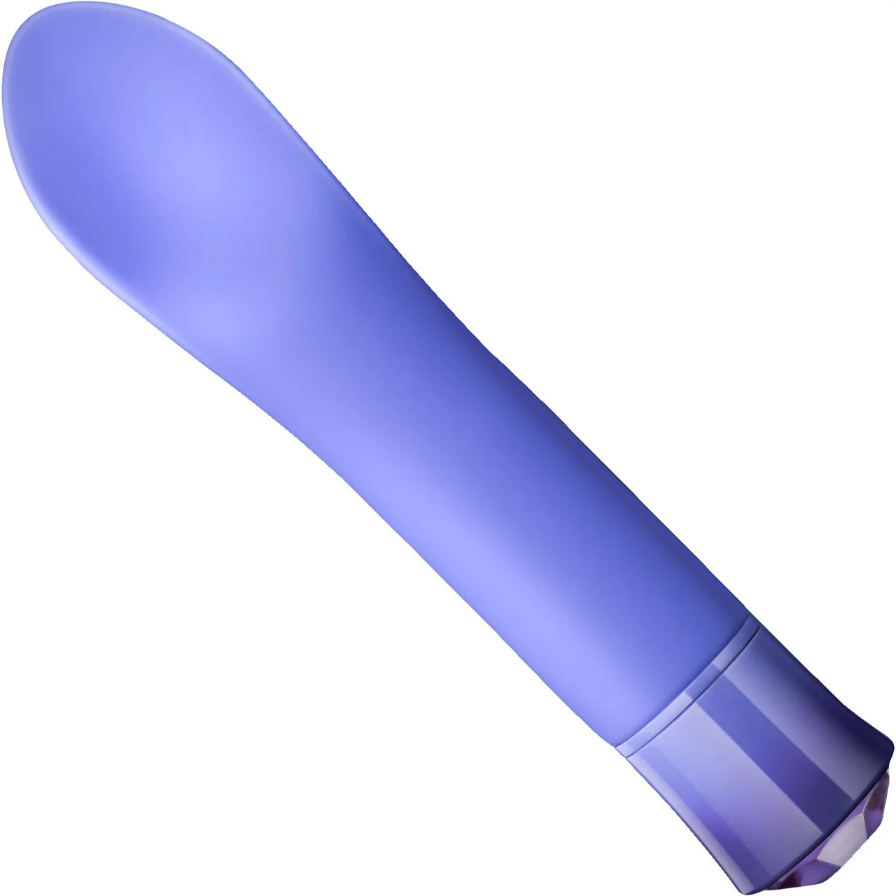 Oh My Gem Enrapture Rechargeable Waterproof Silicone Warming Clitoral Vibrator By Blush - Tanzanite - Image 2