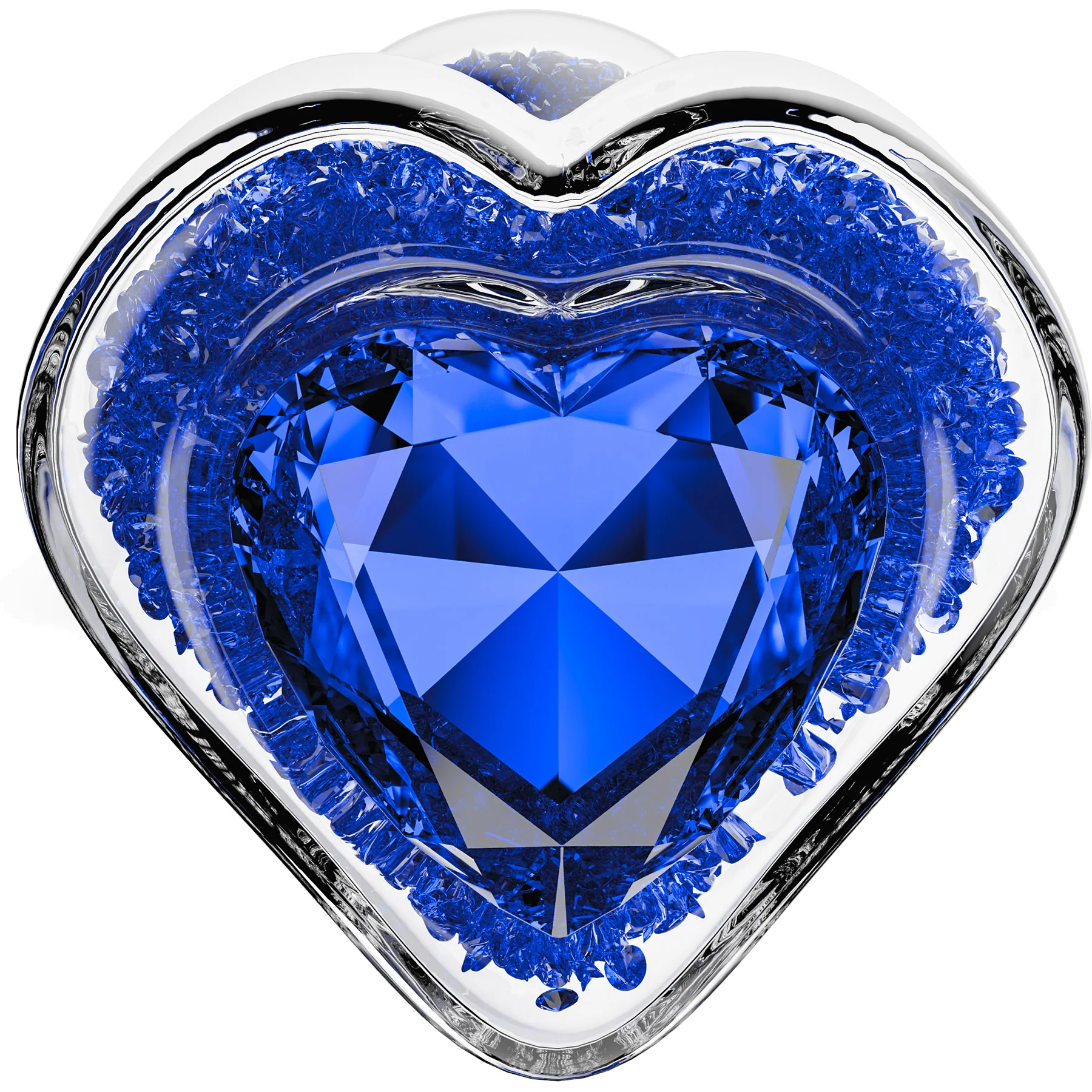Oh My Gem Prestige Glass Anal Plug By Blush - Image 3