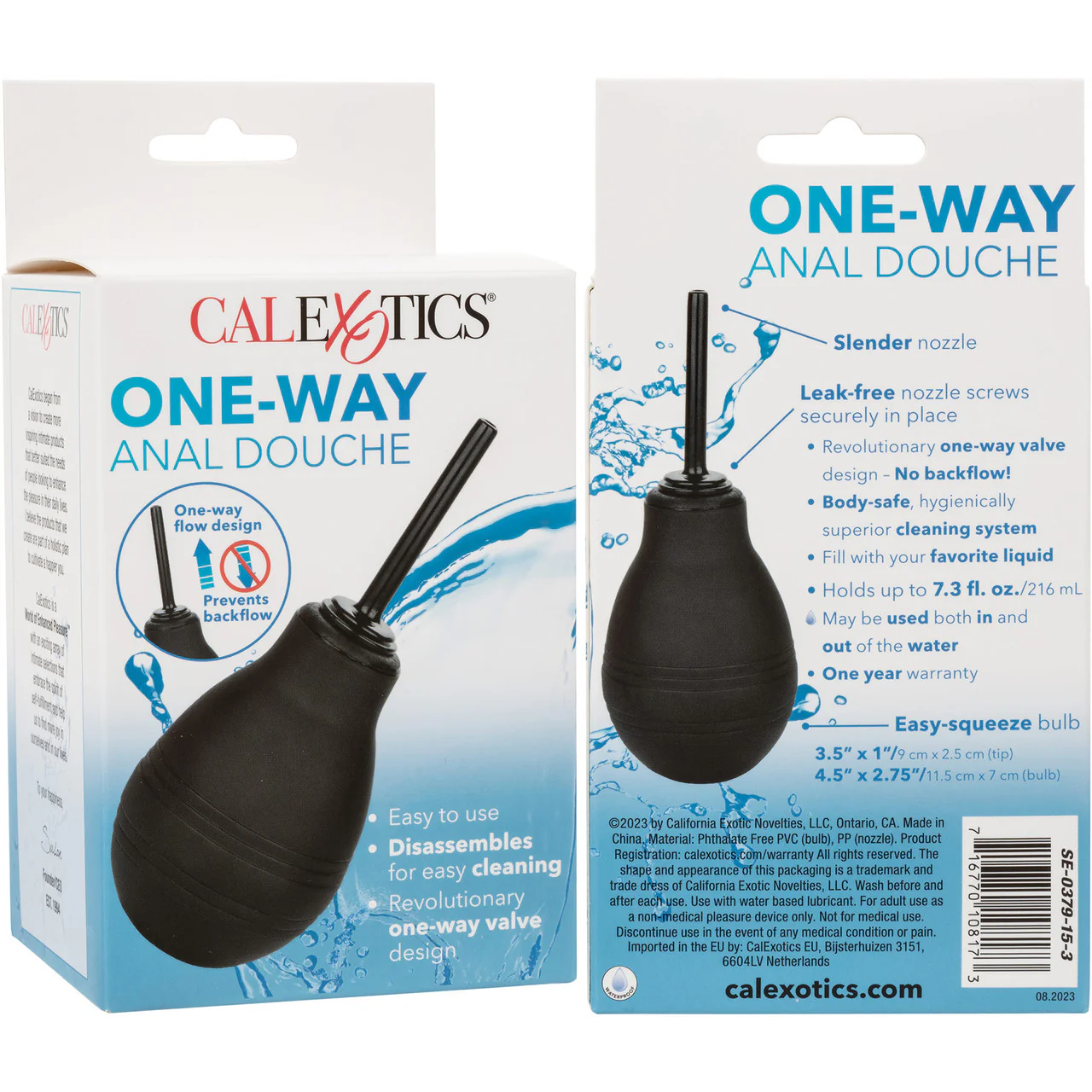 One Way Anal Douche Cleansing Tool By CalExotics - Image 8