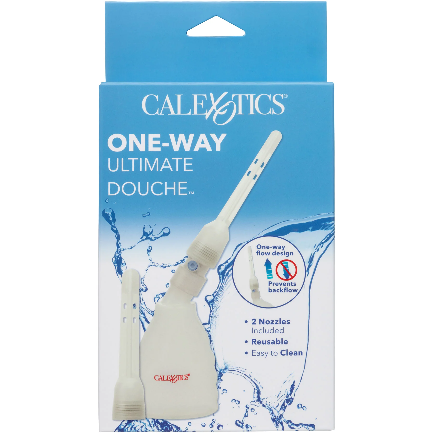 One-Way Ultimate Douche With Two Nozzles By CalExotics - Image 7