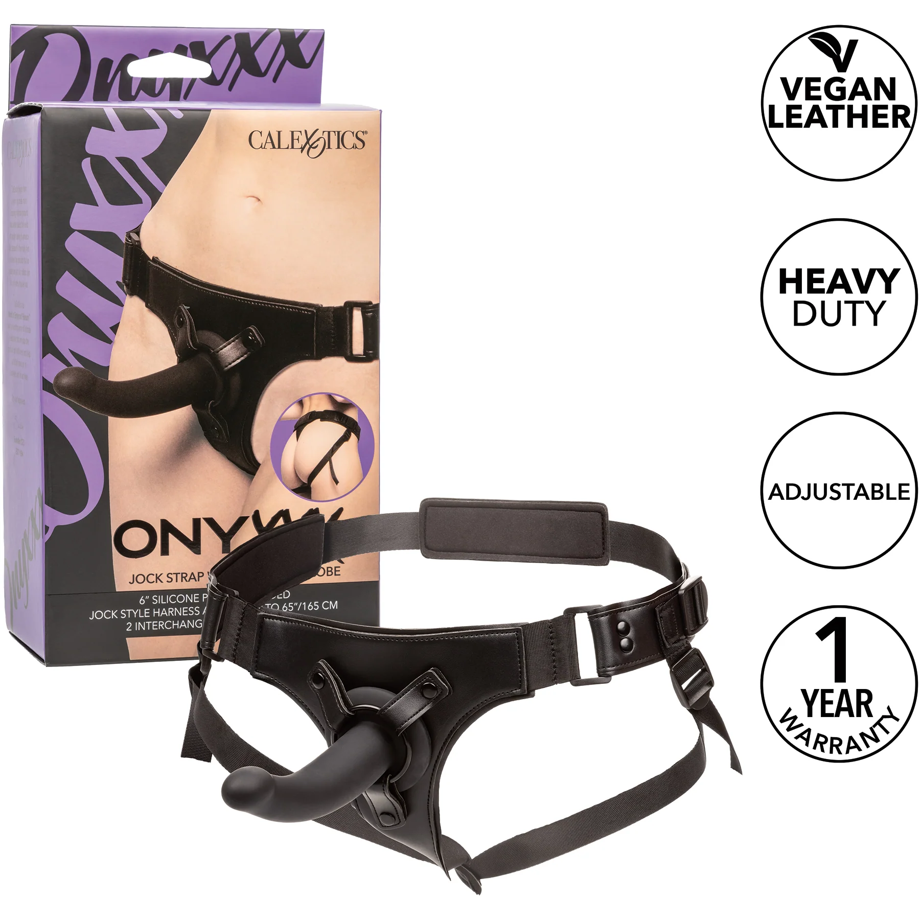 Onyxxx™ Jock Strap with Silicone Probe By CalExotics - Image 8