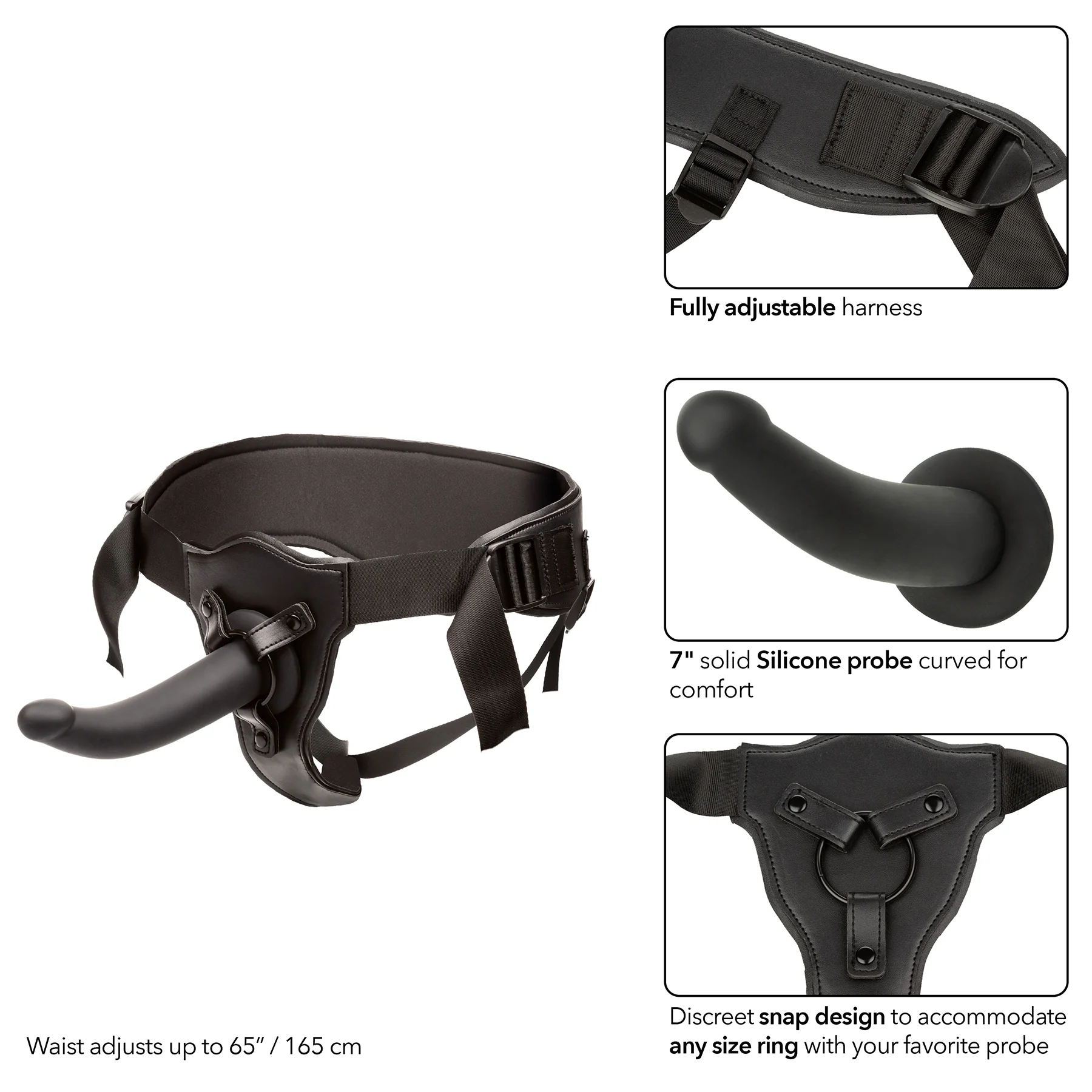 Onyxxx™ Support Strap with Silicone Probe By CalExotics - Image 6