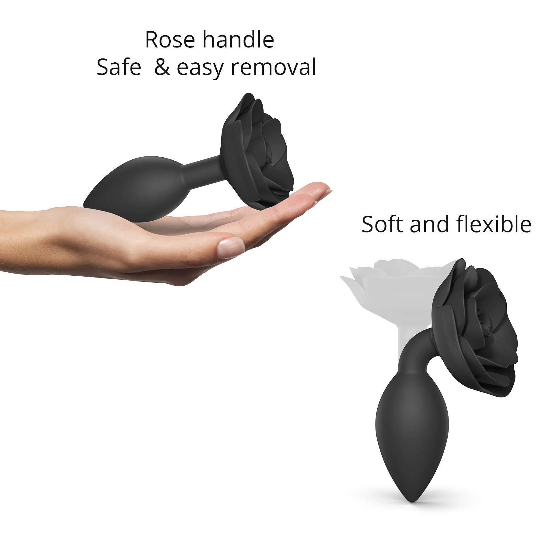 Open Roses Silicone Butt Plug By Love To Love - Image 15