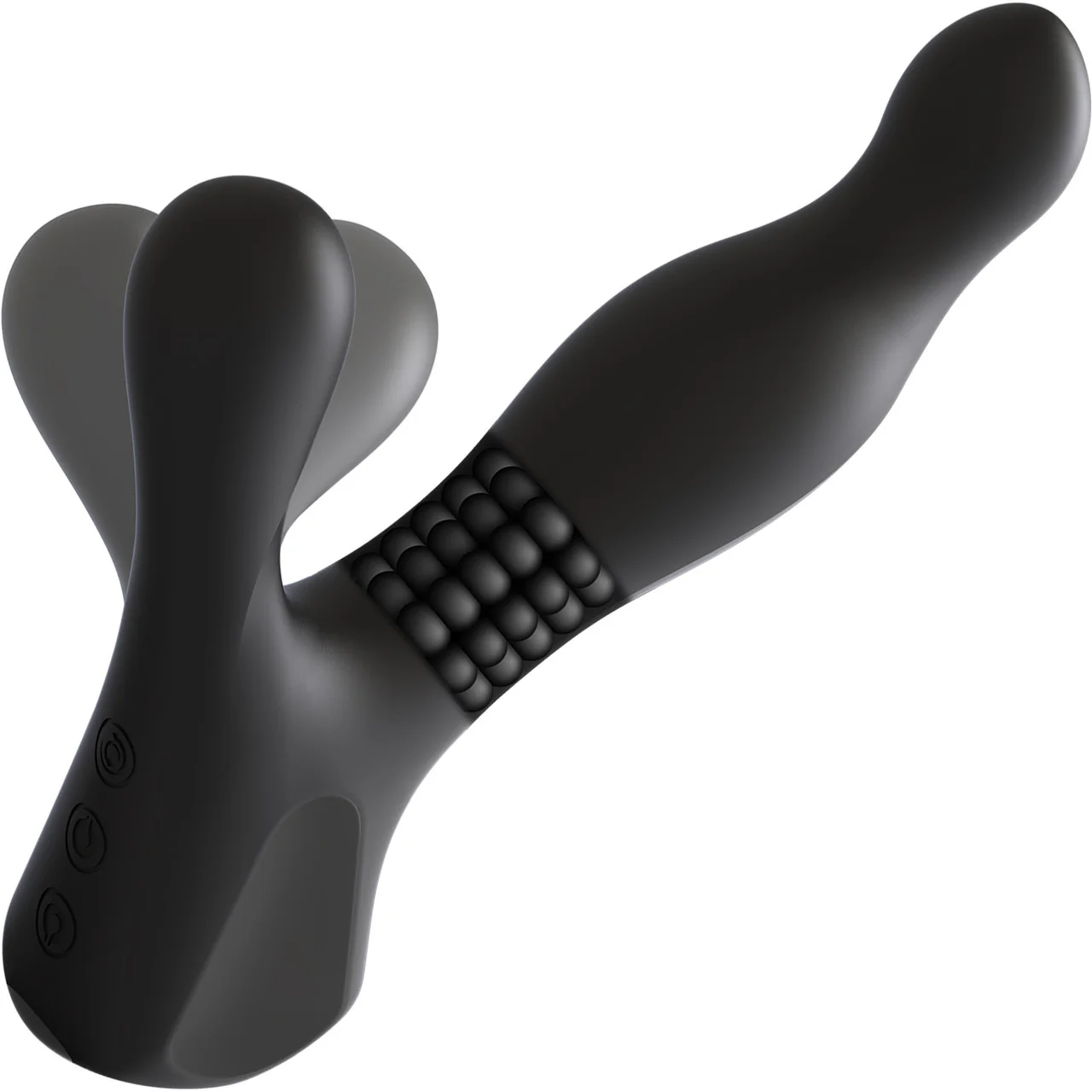 OptiMALE Rimming P-Massager Vibrating Silicone Prostate Massager By Doc Johnson