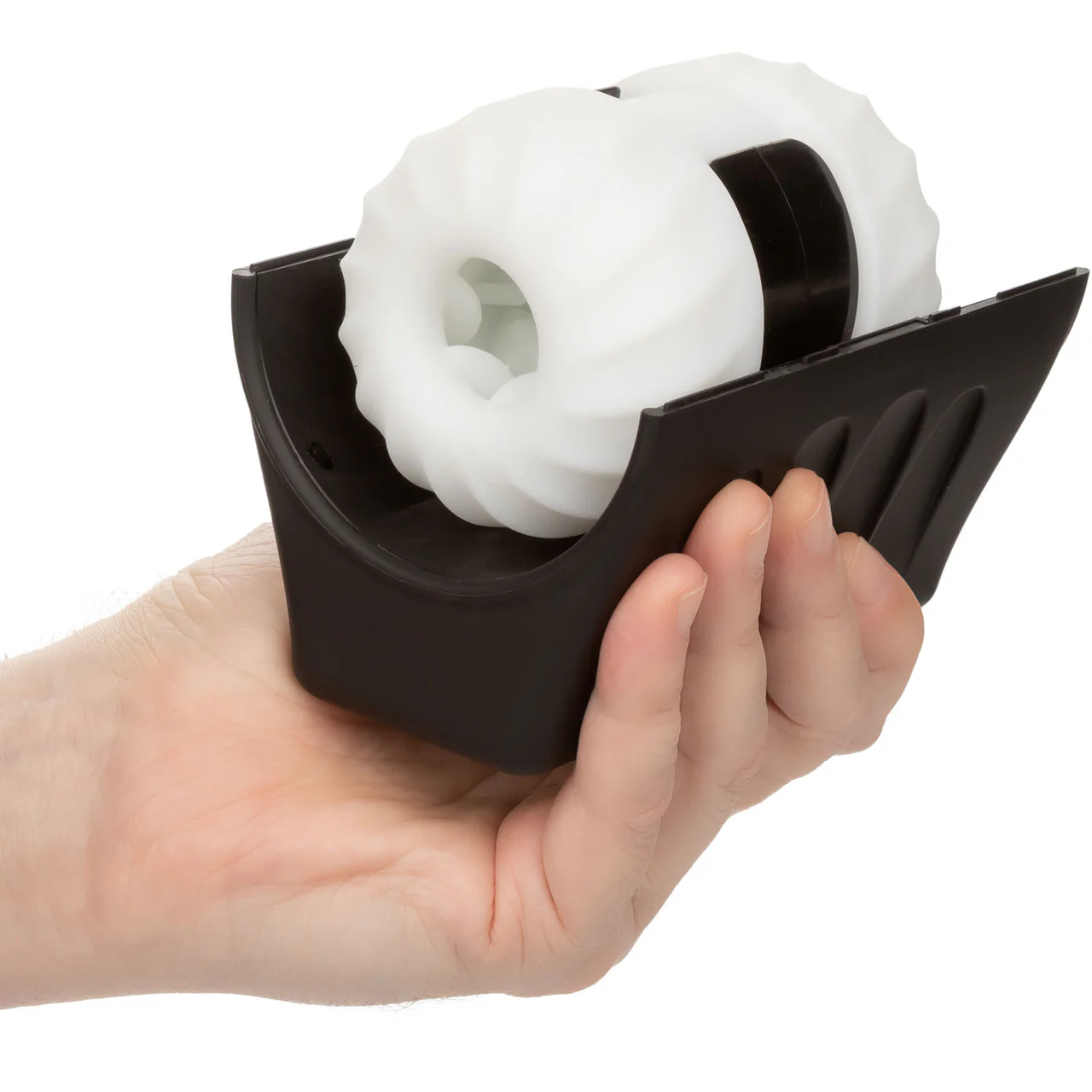 Optimum Power 5 Function Power Thruster Rechargeable Penis Masturbator By CalExotics - Image 2
