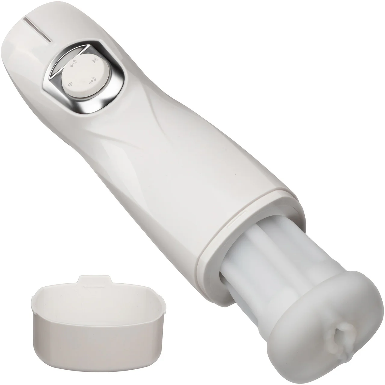 Optimum Power Life-Like Pulsar Stroker Sucking & Vibrating Penis Masturbator By CalExotics - Image 6
