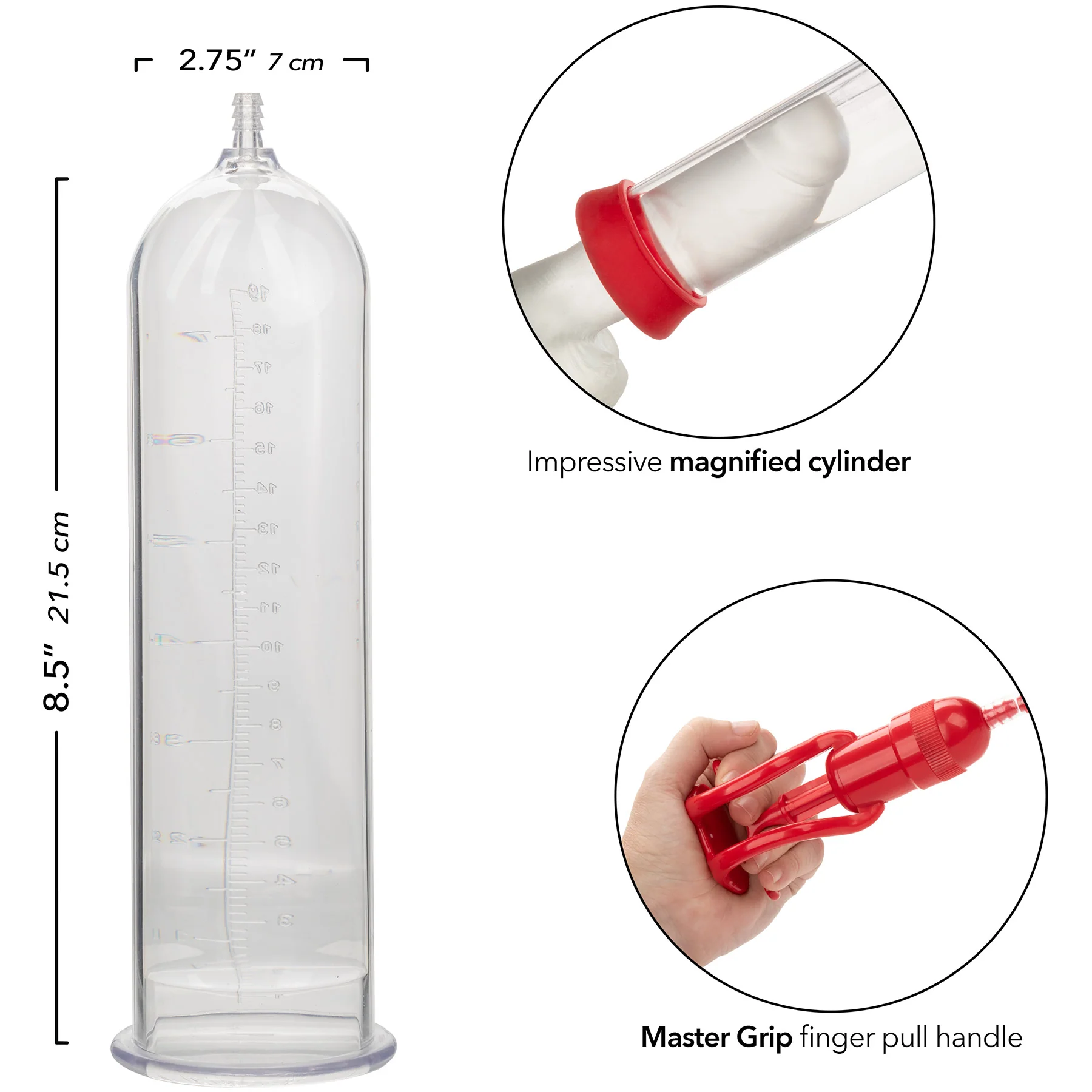 Optimum Series Magnified Penis Pump By CalExotics - Image 5