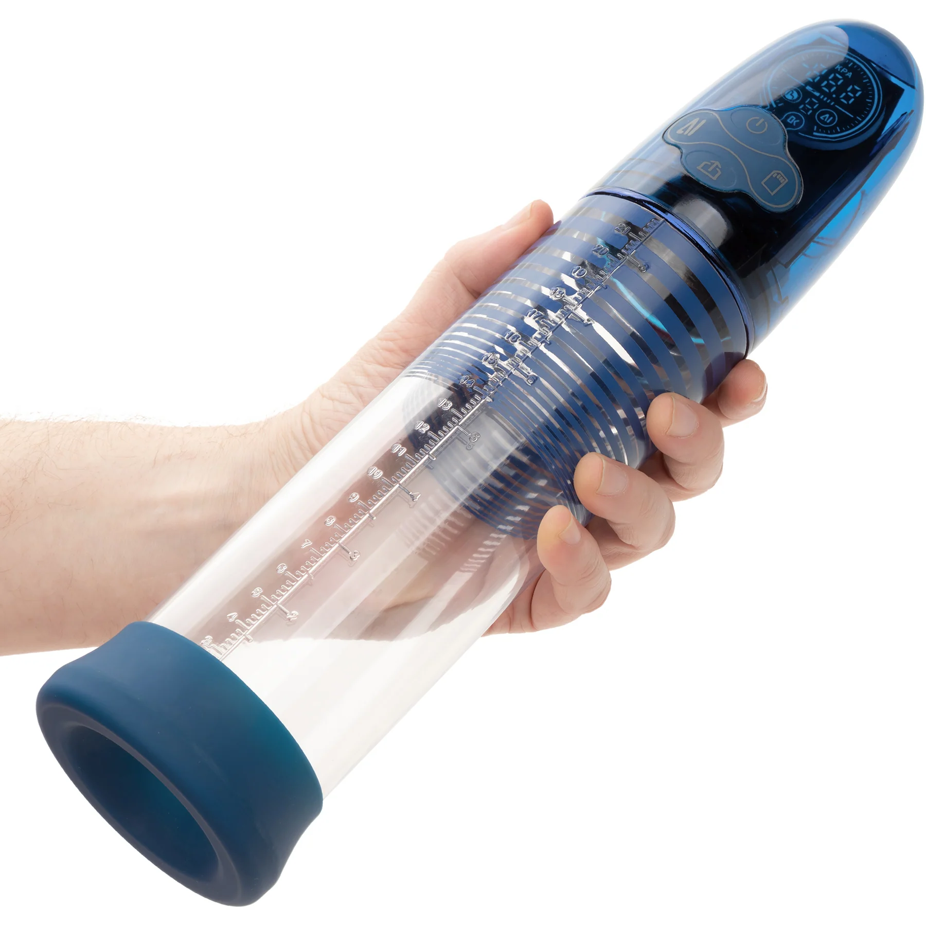 Optimum Series® Ultimate Waterproof Smart Pump™ Rechargeable Penis Pump - Image 2