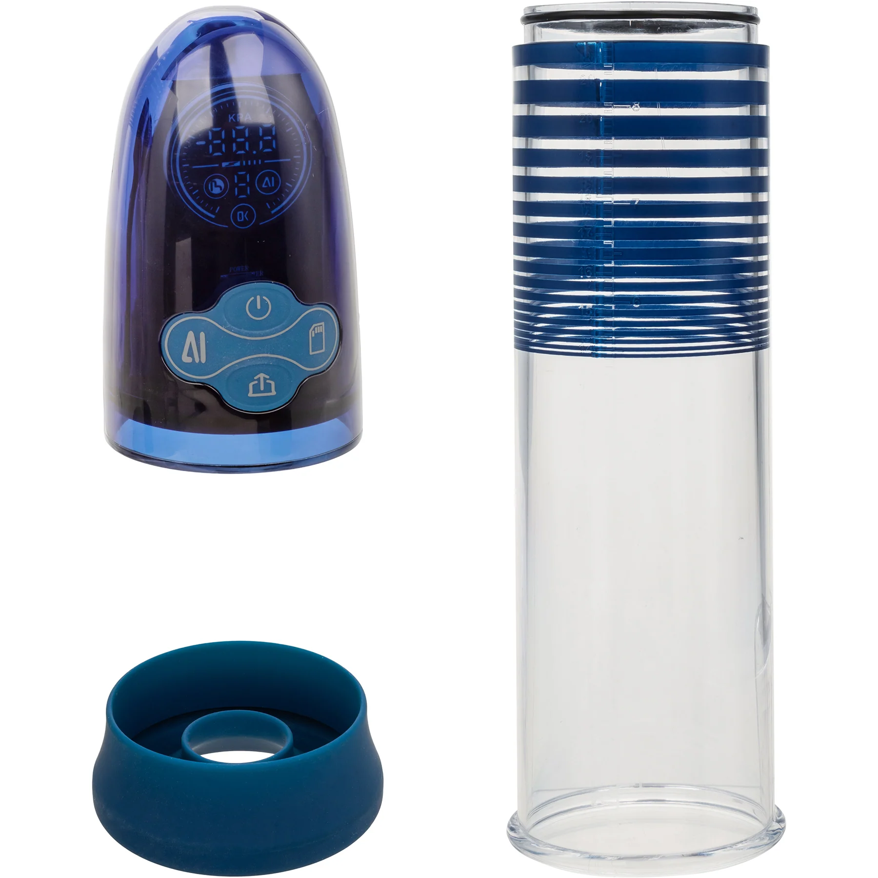 Optimum Series® Ultimate Waterproof Smart Pump™ Rechargeable Penis Pump - Image 3