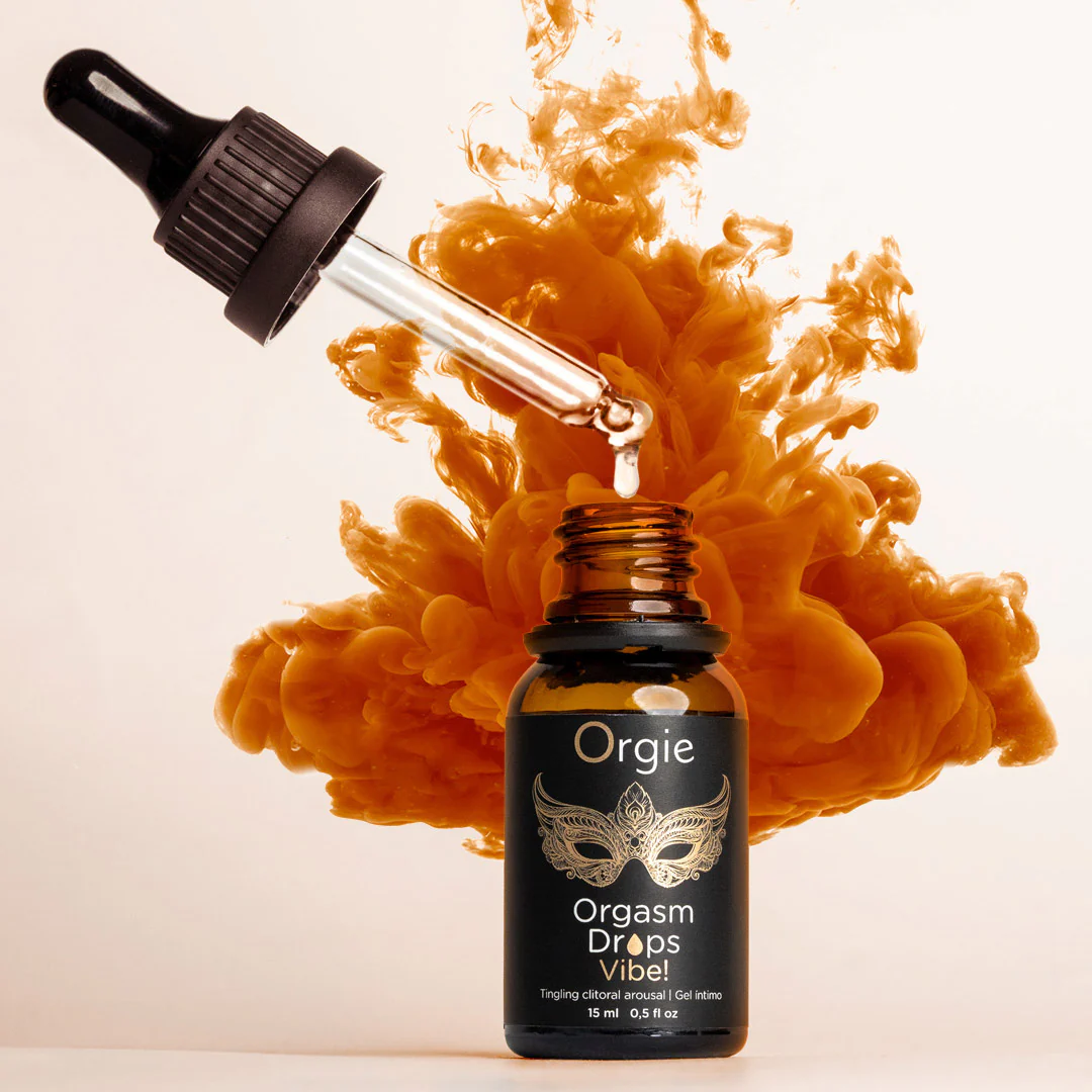 Orgie Orgasm Drops Vibe! Clitoral Arousal Serum - Peach In Syrup 0.5 fl oz - Image 4