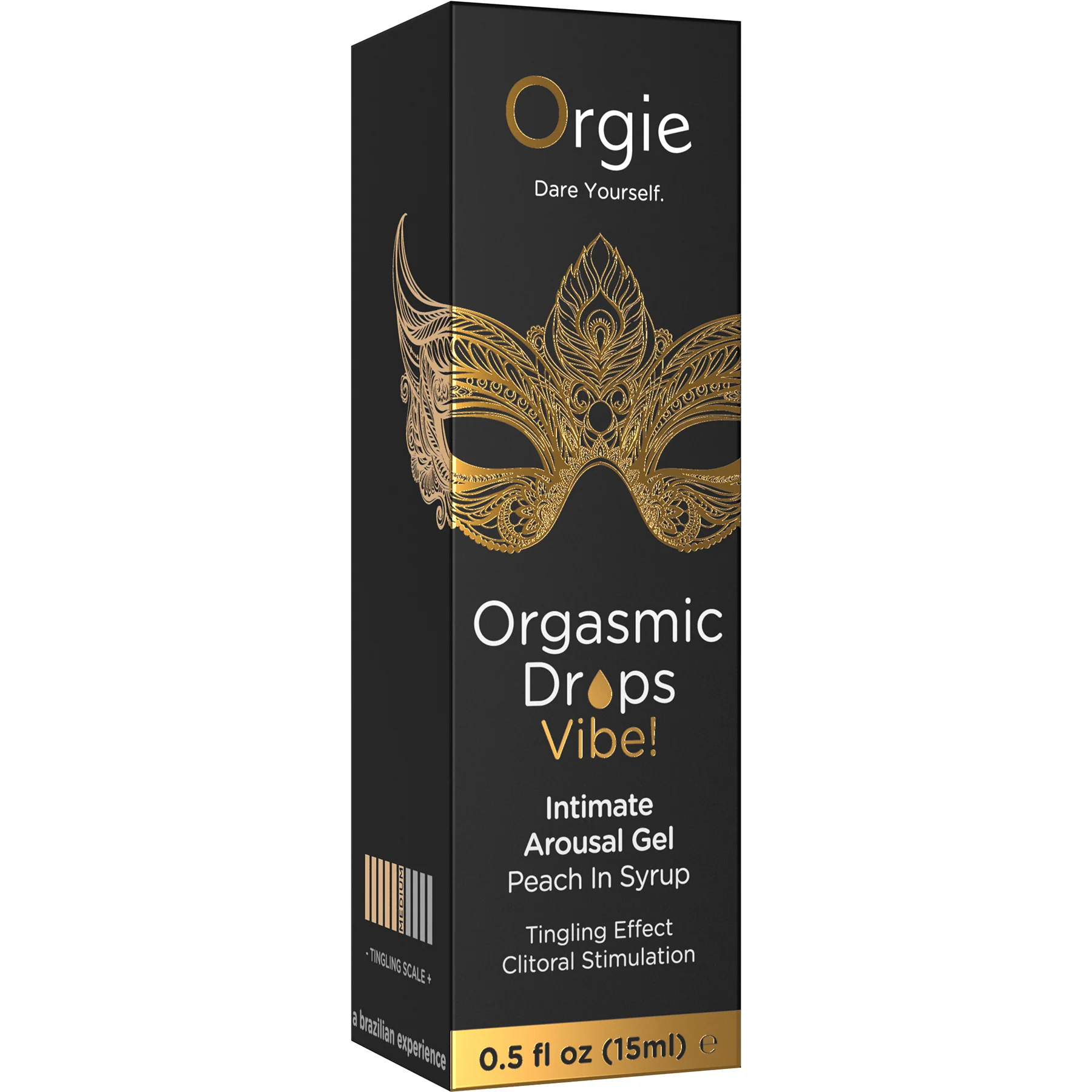 Orgie Orgasm Drops Vibe! Clitoral Arousal Serum - Peach In Syrup 0.5 fl oz - Image 5